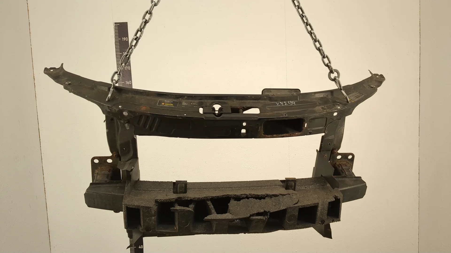 Рамка передняя (телевизор) Skoda Fabia 2007-2014 КПП 5-ст.мех.(МКПП) BZG Бензин 1.2 л Инжектор