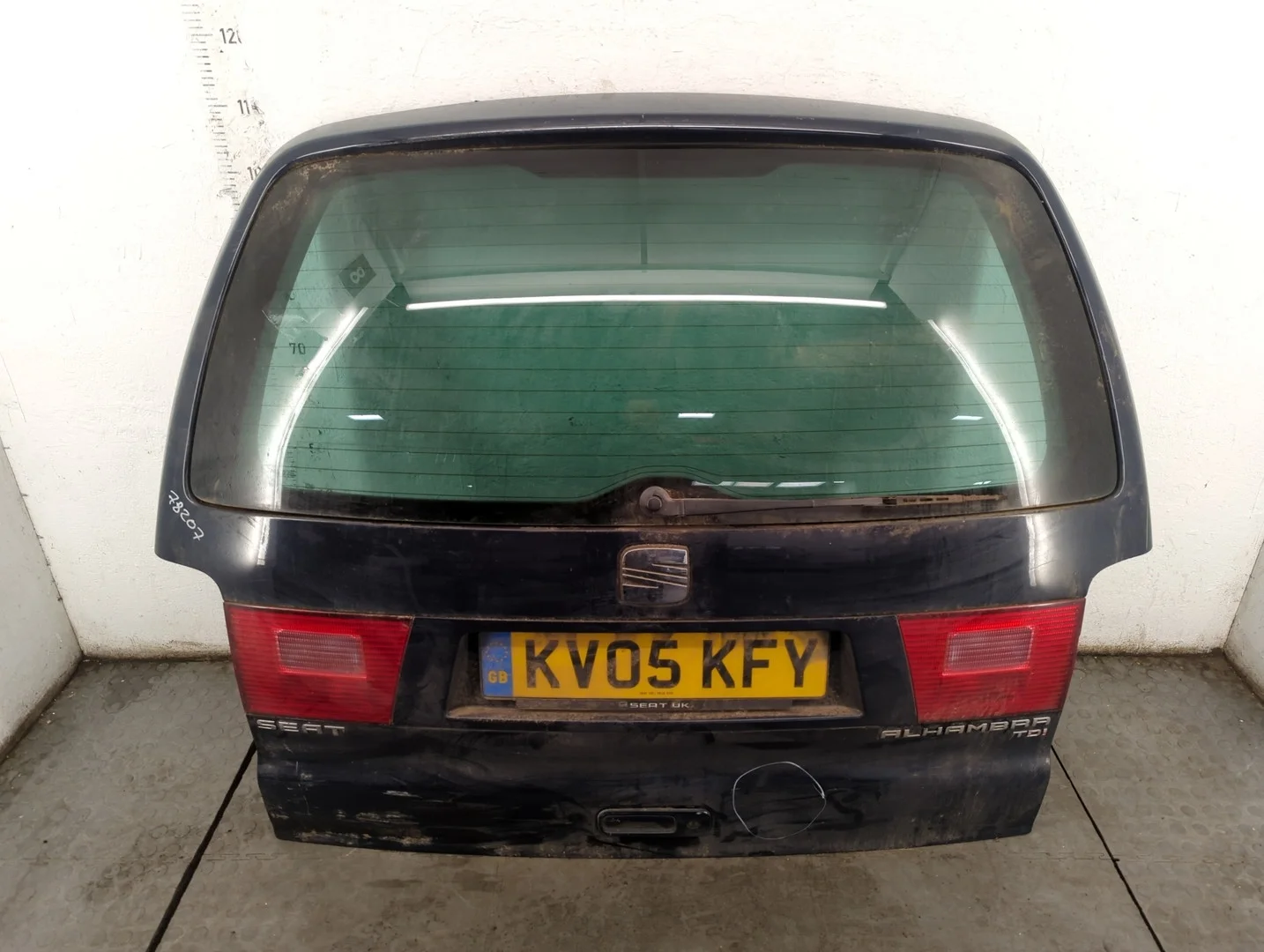 Крышка (дверь) багажника Seat Alhambra 1996-2010 КПП 6-ст.мех.(МКПП) ASZ Дизель 1.9 л TDI