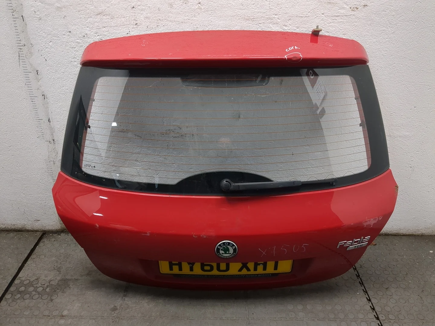 Крышка (дверь) багажника Skoda Fabia 2007-2014 КПП 5-ст.мех.(МКПП) CAYA Дизель 1.6 л