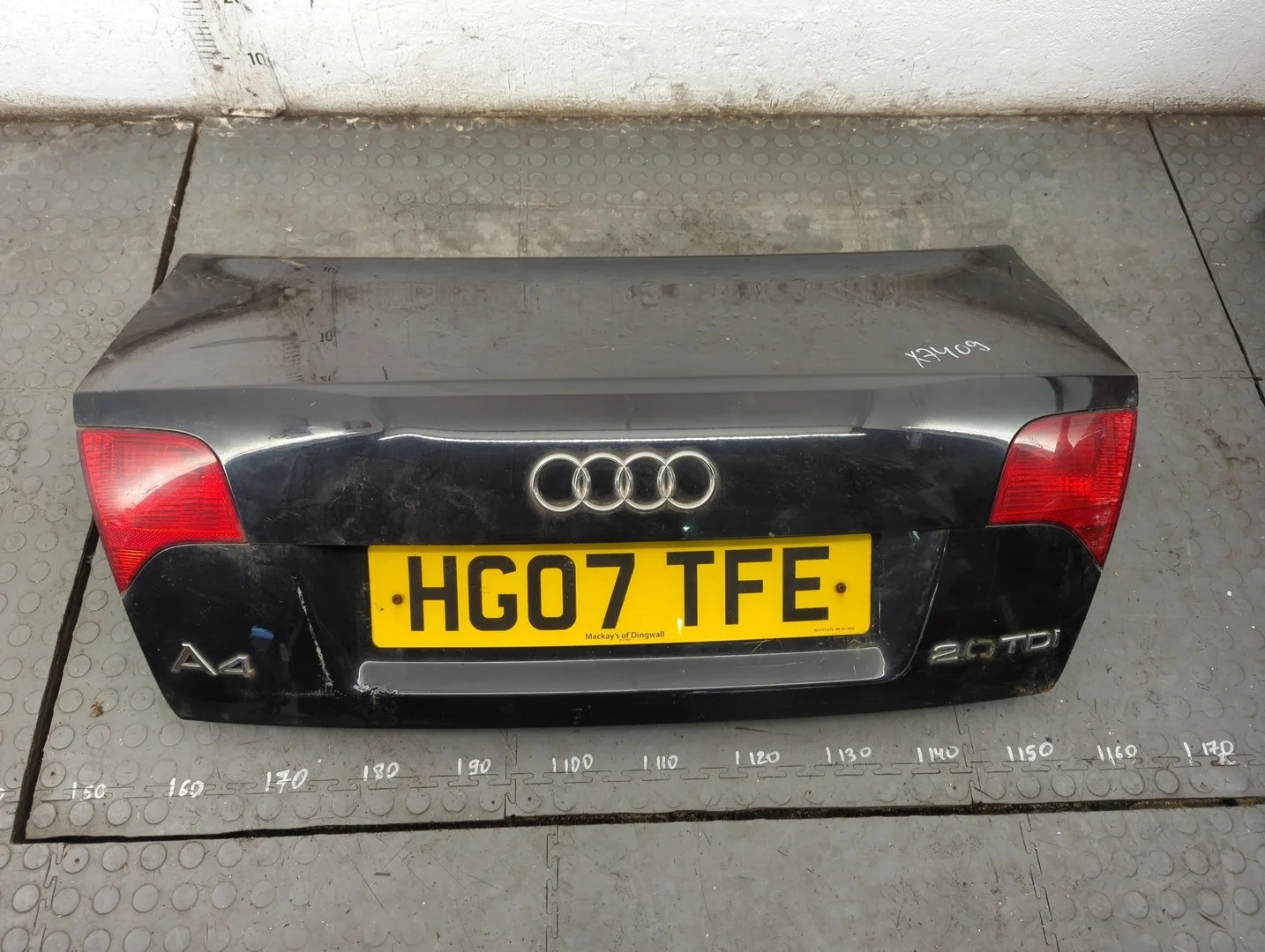 Крышка (дверь) багажника Audi A4 (B7) 2004-2009 КПП 6-ст.мех.(МКПП) BRE Дизель 2 л