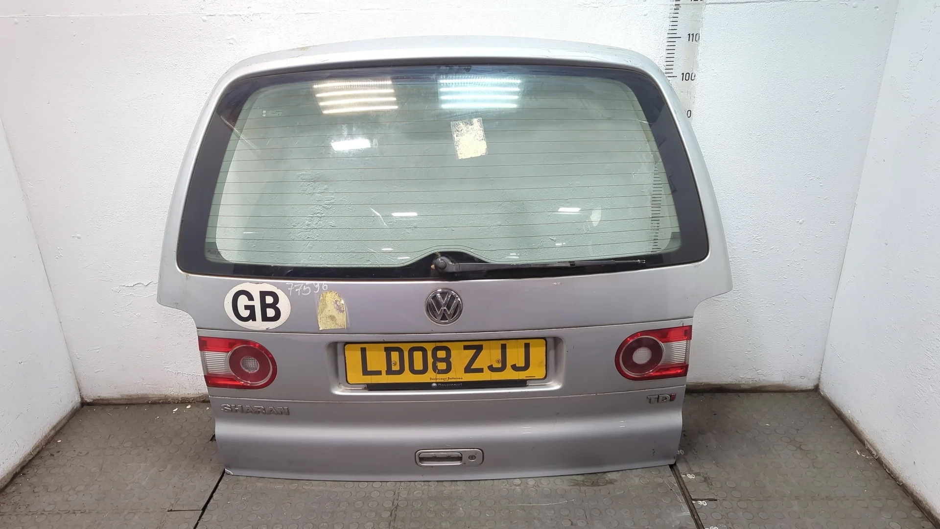 Крышка (дверь) багажника Volkswagen Sharan 2000-2010 КПП 6-ст.мех.(МКПП) BVK Дизель 1.9 л TDI