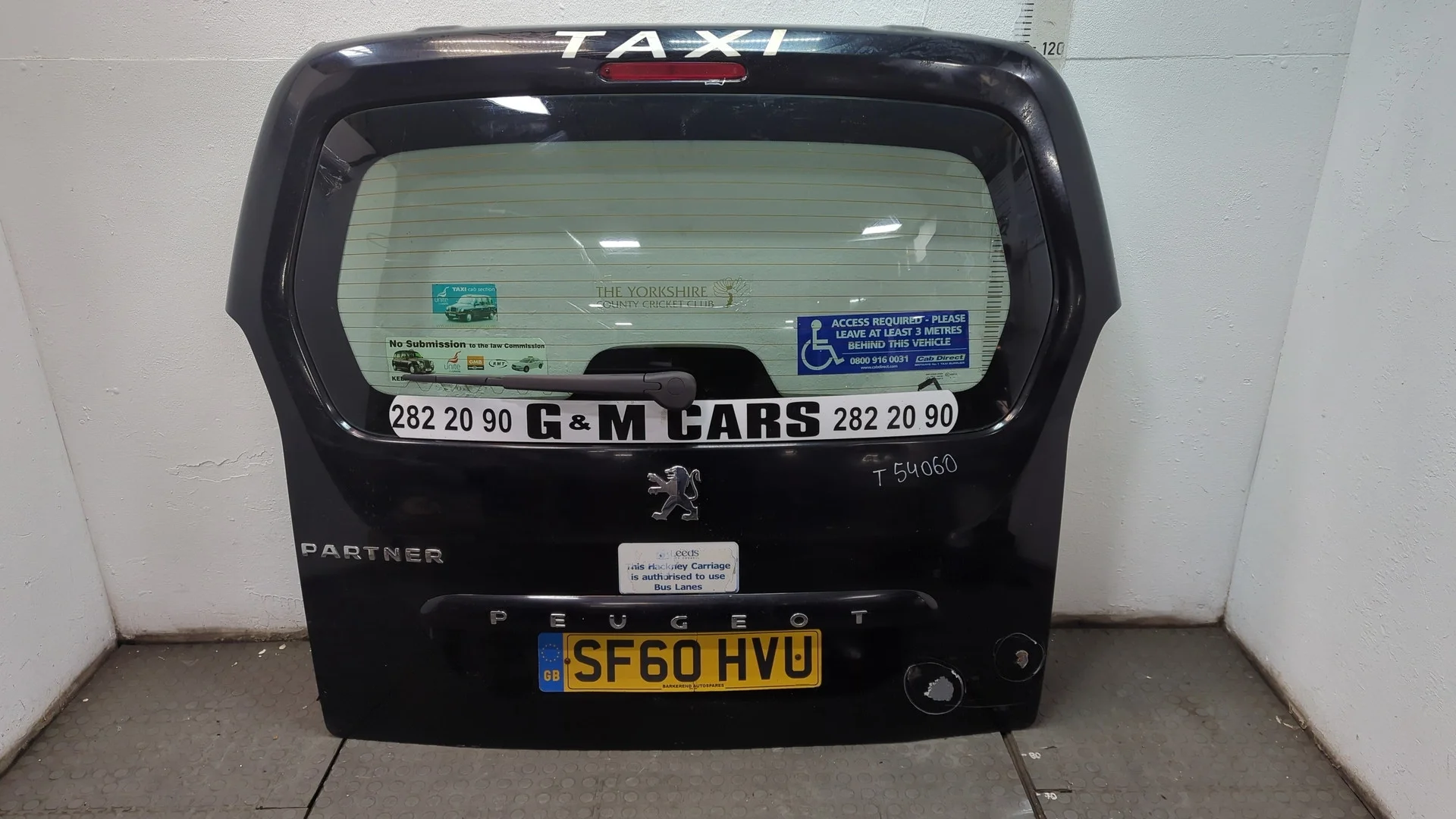 Крышка (дверь) багажника Peugeot Partner 2008-2012 КПП 5-ст.мех.(МКПП) 9HP Дизель 1.6 л HDI