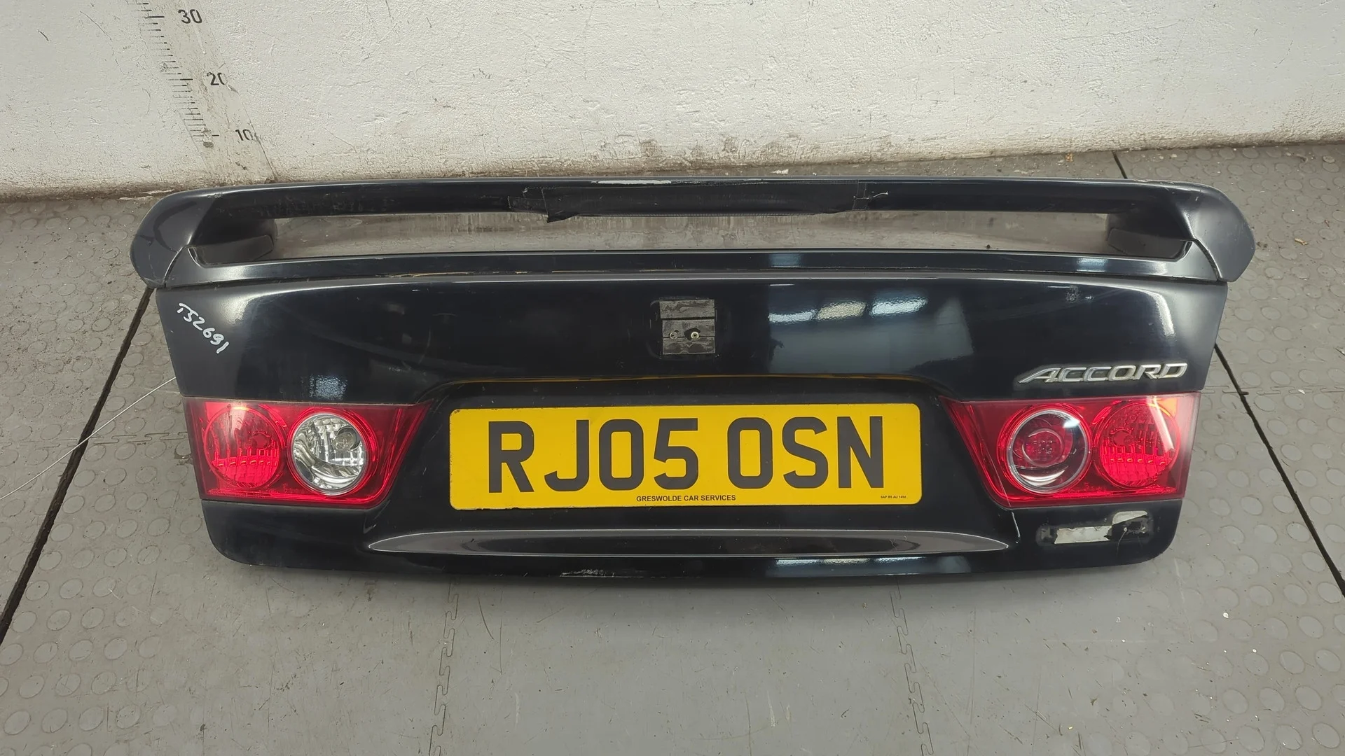 Крышка (дверь) багажника Honda Accord 7 2003-2007 КПП 5-ст.мех.(МКПП) N22A1 Дизель 2.2 л CTDi