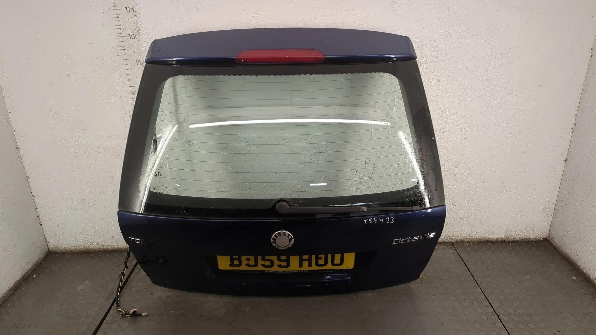 Крышка (дверь) багажника Skoda Octavia (A5) 2004-2013 КПП 5-ст.мех.(МКПП) BXE Дизель 1.9 л TDI