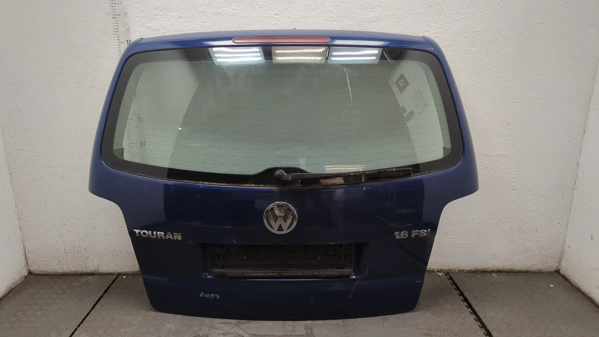 Крышка (дверь) багажника Volkswagen Touran 2003-2006 КПП 6-ст.мех.(МКПП) BAG Бензин 1.6 л FSI