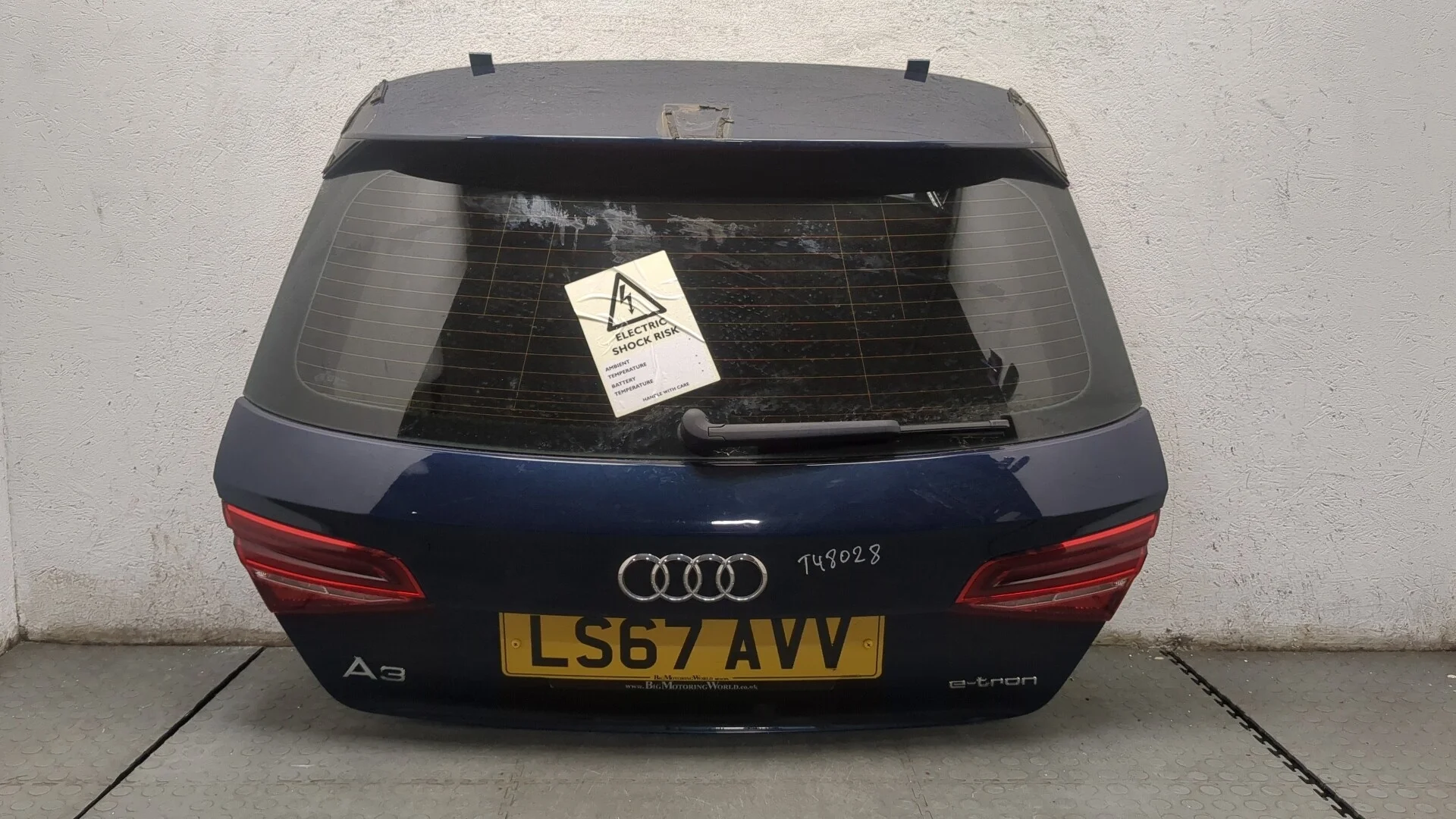 Крышка (дверь) багажника Audi A3 (8V) e-tron 2014-2018 КПП-робот (РКПП) CUKB Гибридный 1.4 л TSI