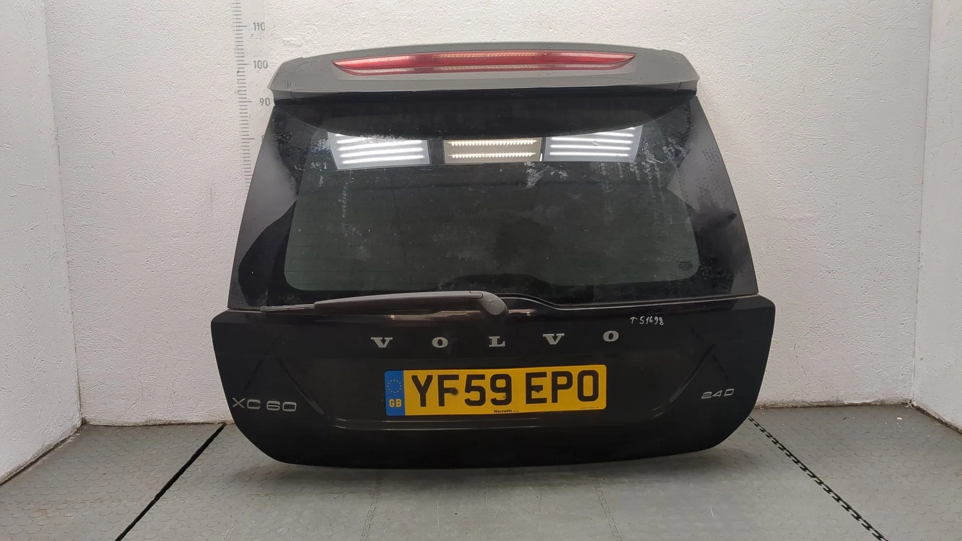 Крышка (дверь) багажника Volvo XC60 2008-2017 КПП автомат (АКПП) D5244T5 Дизель 2.4 л Турбо