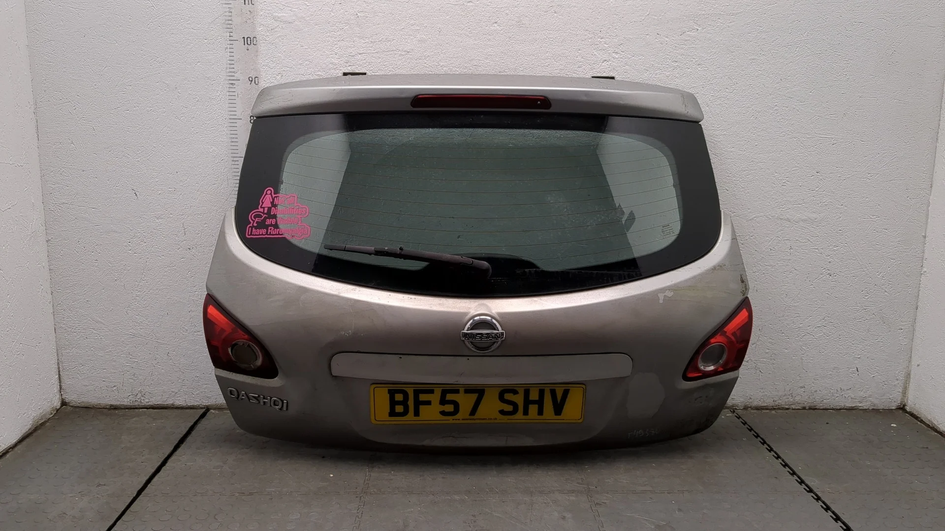 Крышка (дверь) багажника Nissan Qashqai 2006-2013 КПП автомат 4х4 (АКПП) M9R Дизель 2 л DCI