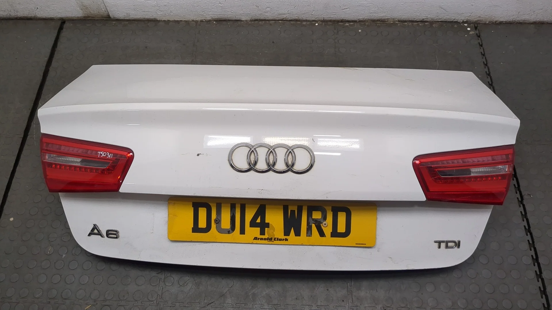 Крышка (дверь) багажника Audi A6 (C7) 2011-2018 КПП 6-ст.мех.(МКПП) CGLC Дизель 2 л TDI