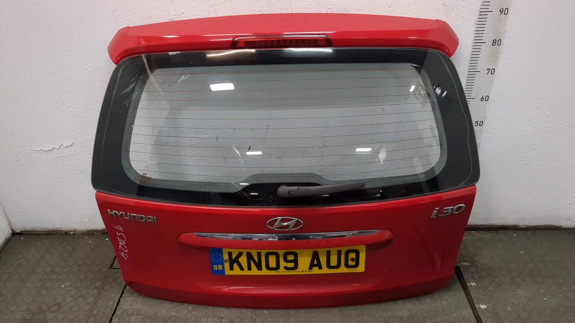 Крышка (дверь) багажника Hyundai i30 2007-2012 КПП автомат (АКПП) D4FB Дизель 1.6 л CRDi