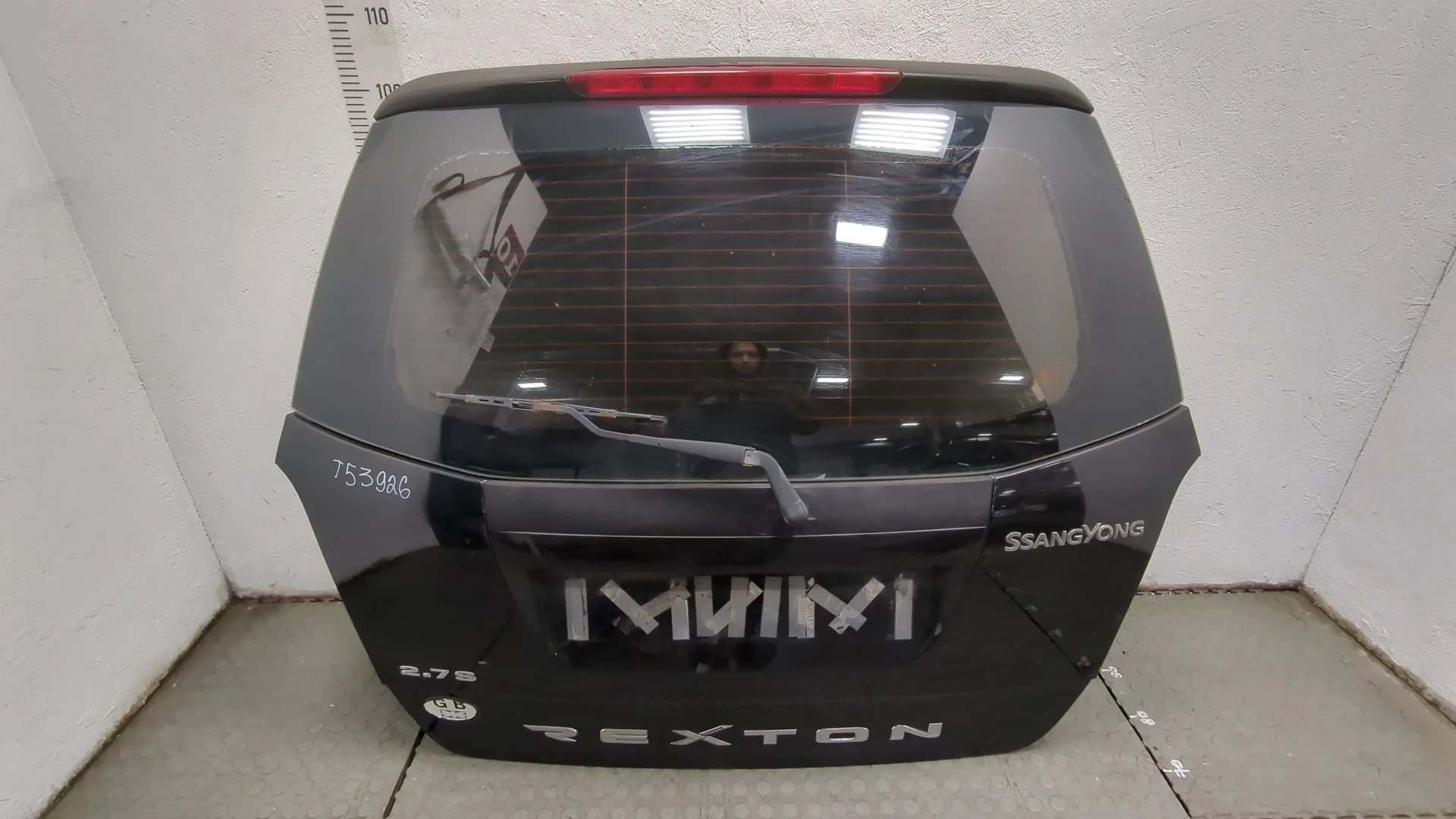 Крышка (дверь) багажника SsangYong Rexton 2006-2012 КПП 5-ст.мех 4х4 (МКПП) D27DT Дизель 2.7 л CRDi