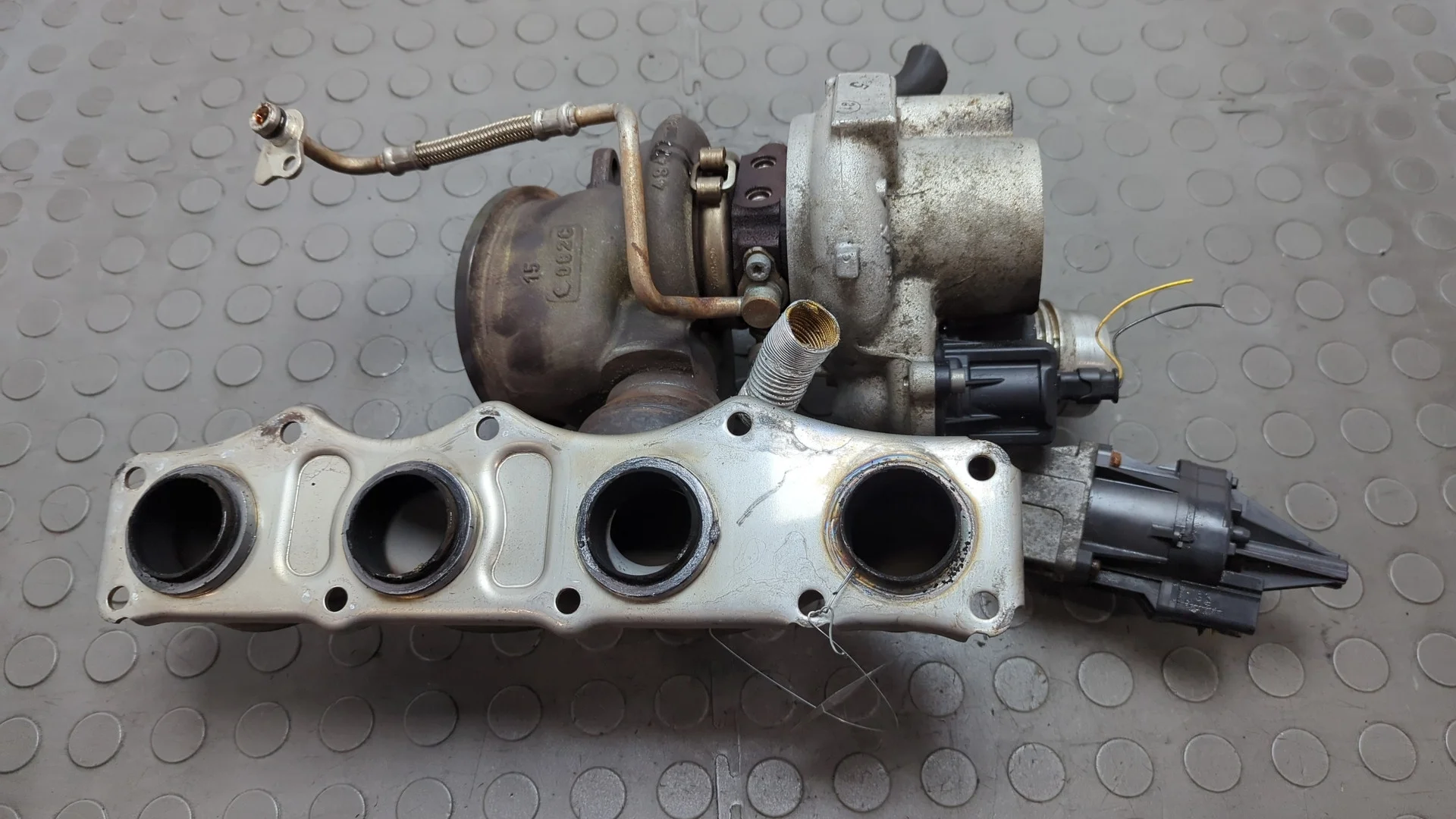 Турбина BMW X3 F25 2010-2017 КПП автомат 4х4 (АКПП) N20B20A Бензин 2 л Инжектор