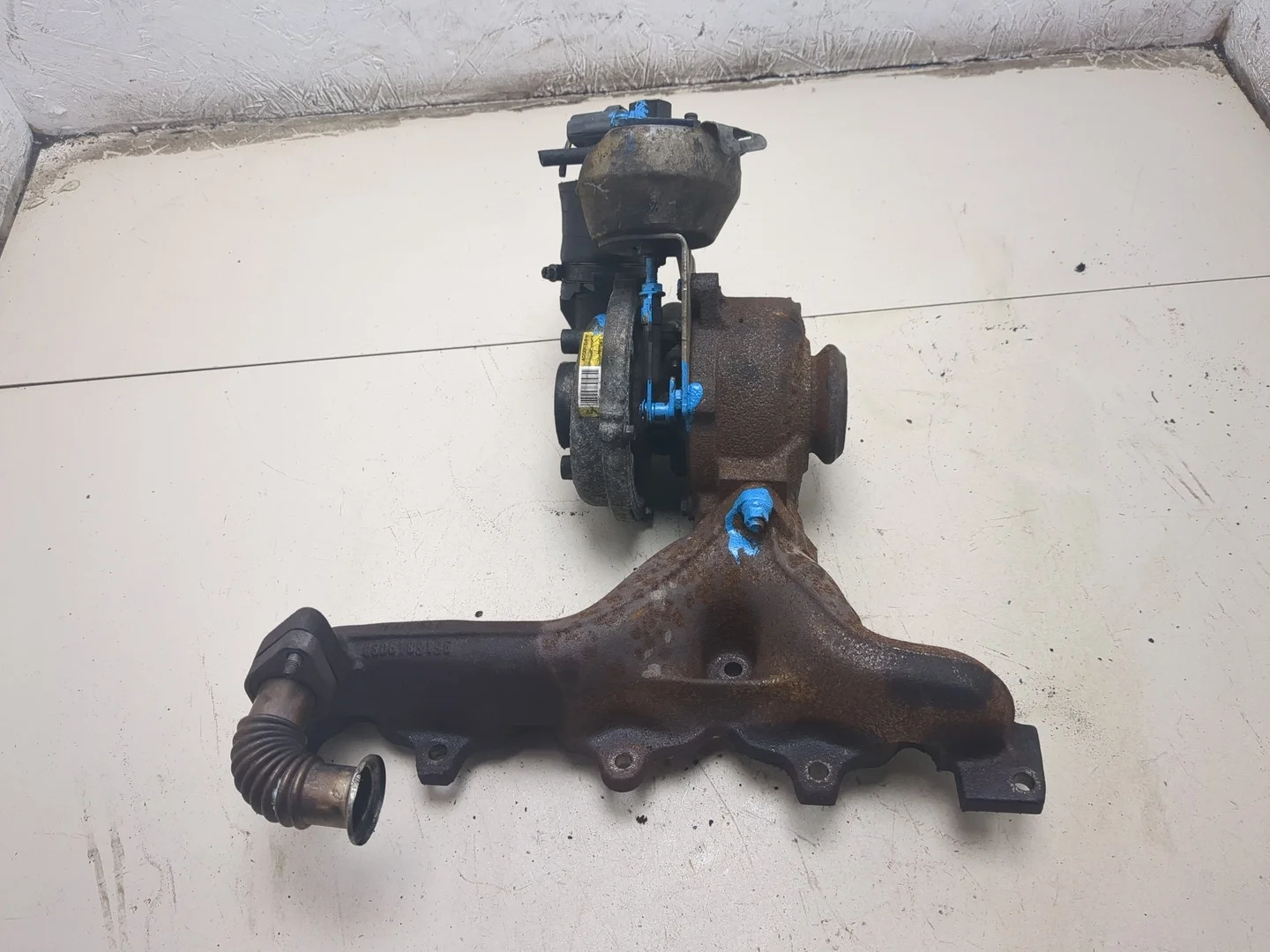 Турбина Ford S-Max 2010-2015 КПП 6-ст.мех.(МКПП) QXWA Дизель 2 л TDCI