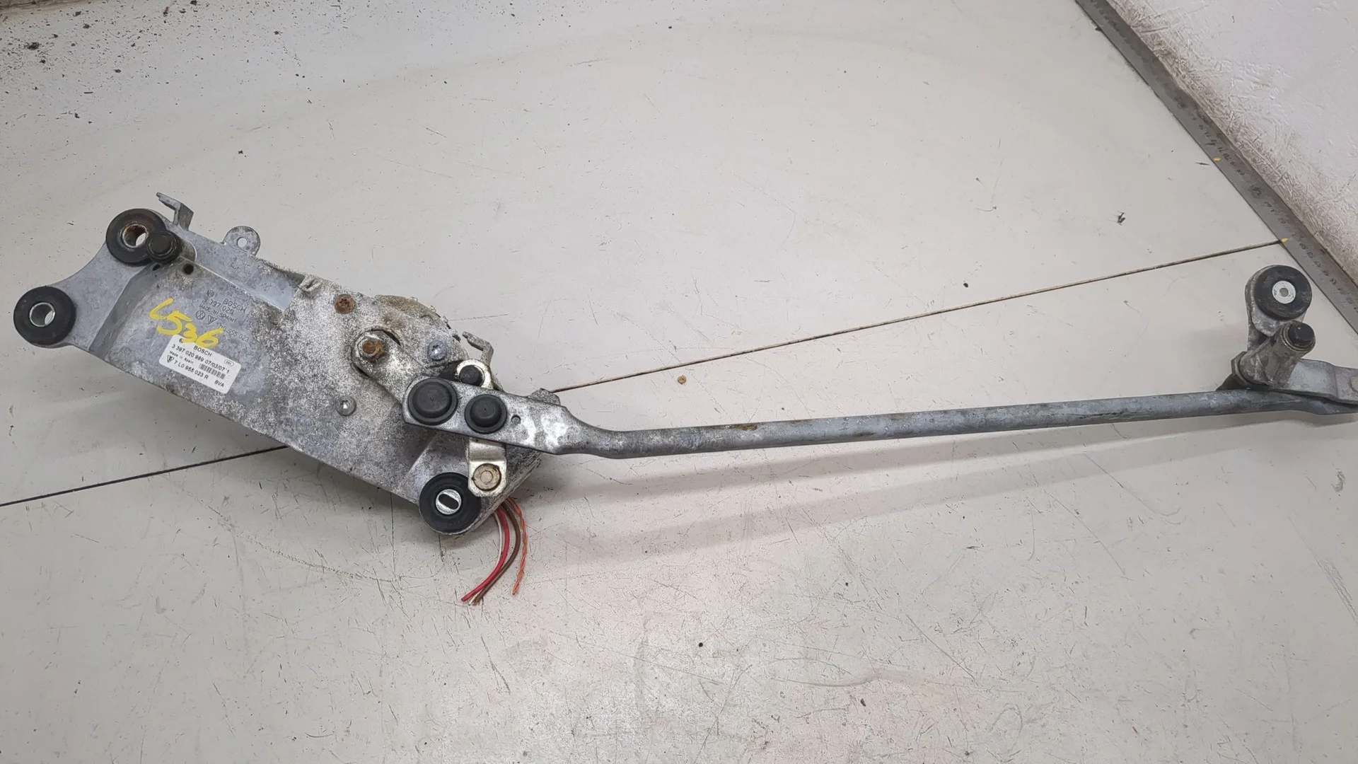 Механизм стеклоочистителя (трапеция дворников) Porsche Cayenne 2002-2010 КПП автомат 4х4 (АКПП) M48.01 Бензин 4.8 л DME