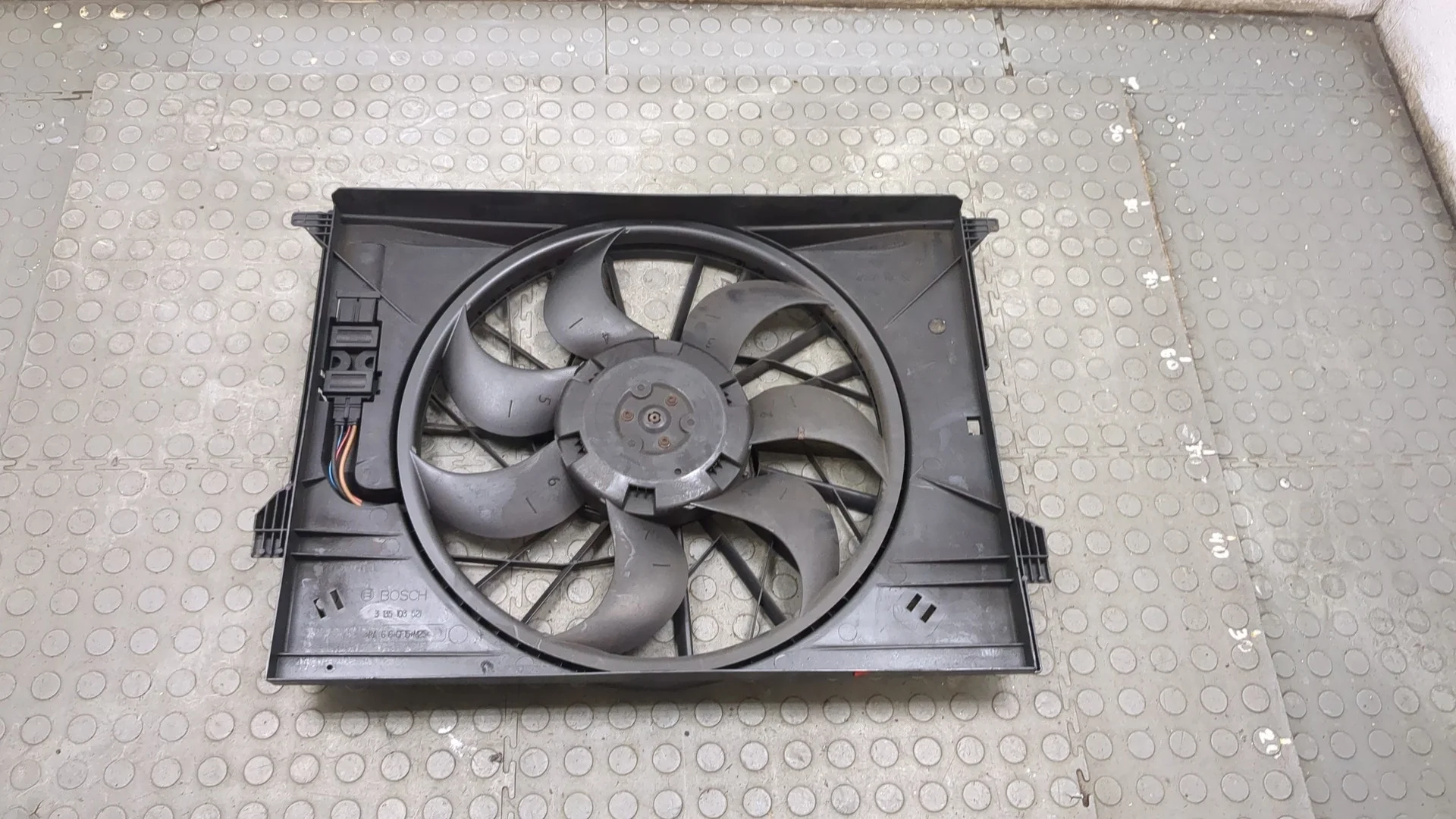 Вентилятор радиатора Mercedes-Benz E-Class W211 2002-2009 КПП автомат (АКПП) OM 646.961 Дизель 2.1 л