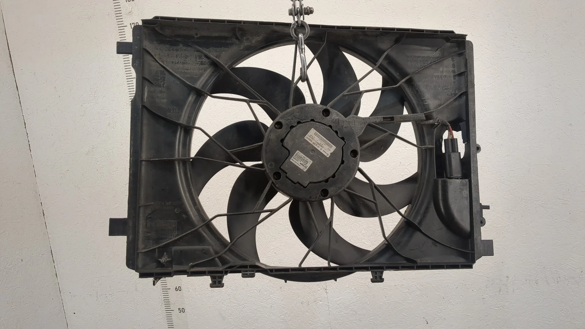 Вентилятор радиатора Mercedes-Benz E-Coupe C207 2009-2016 КПП автомат (АКПП) OM 642.836 Дизель 3 л CDI
