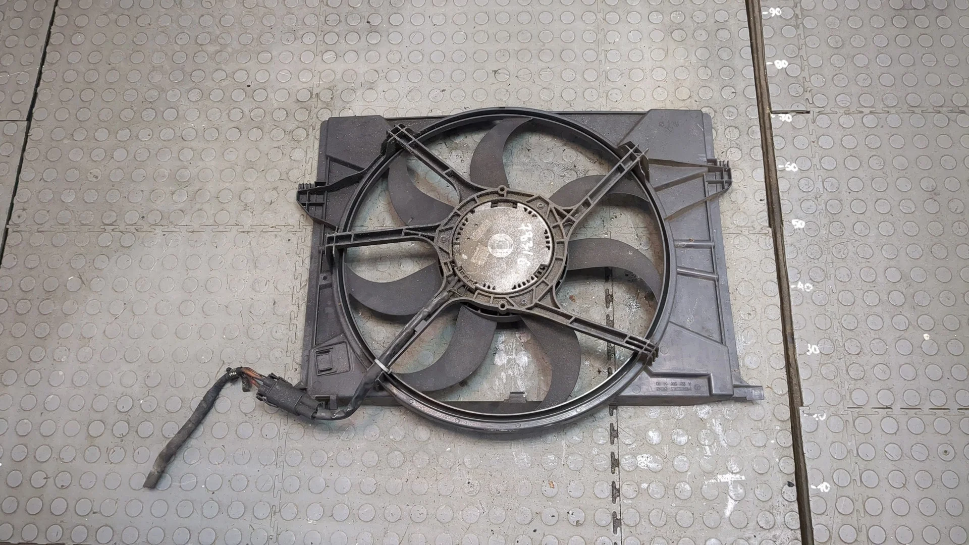 Вентилятор радиатора Mercedes-Benz S-Class W221 2005-2013 КПП автомат (АКПП) OM 642.930 Дизель 3 л CDI