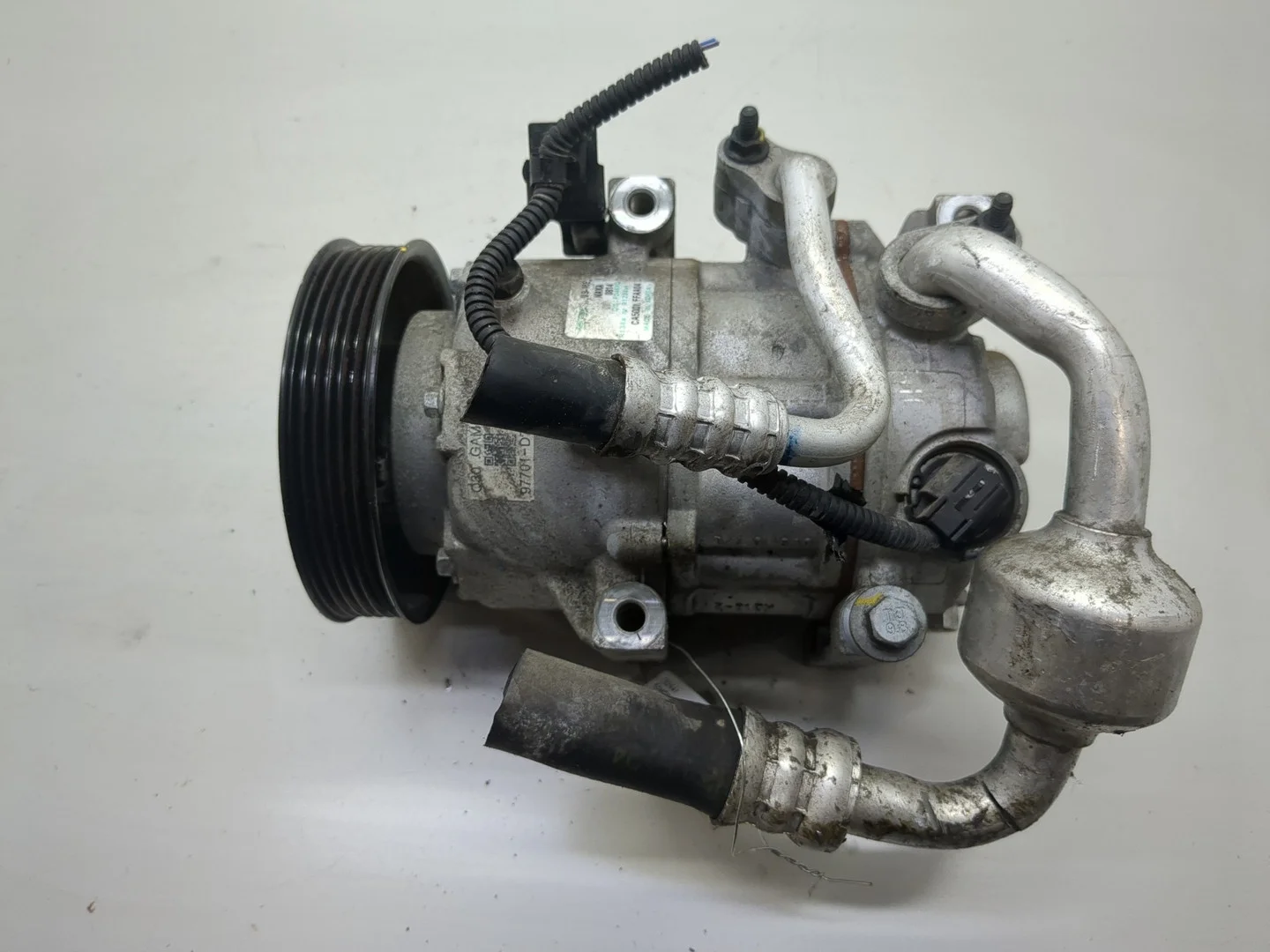 Компрессор кондиционера Hyundai Tucson 3 2015-2021 КПП 6-ст.мех.(МКПП) G4FD Бензин 1.6 л GDI