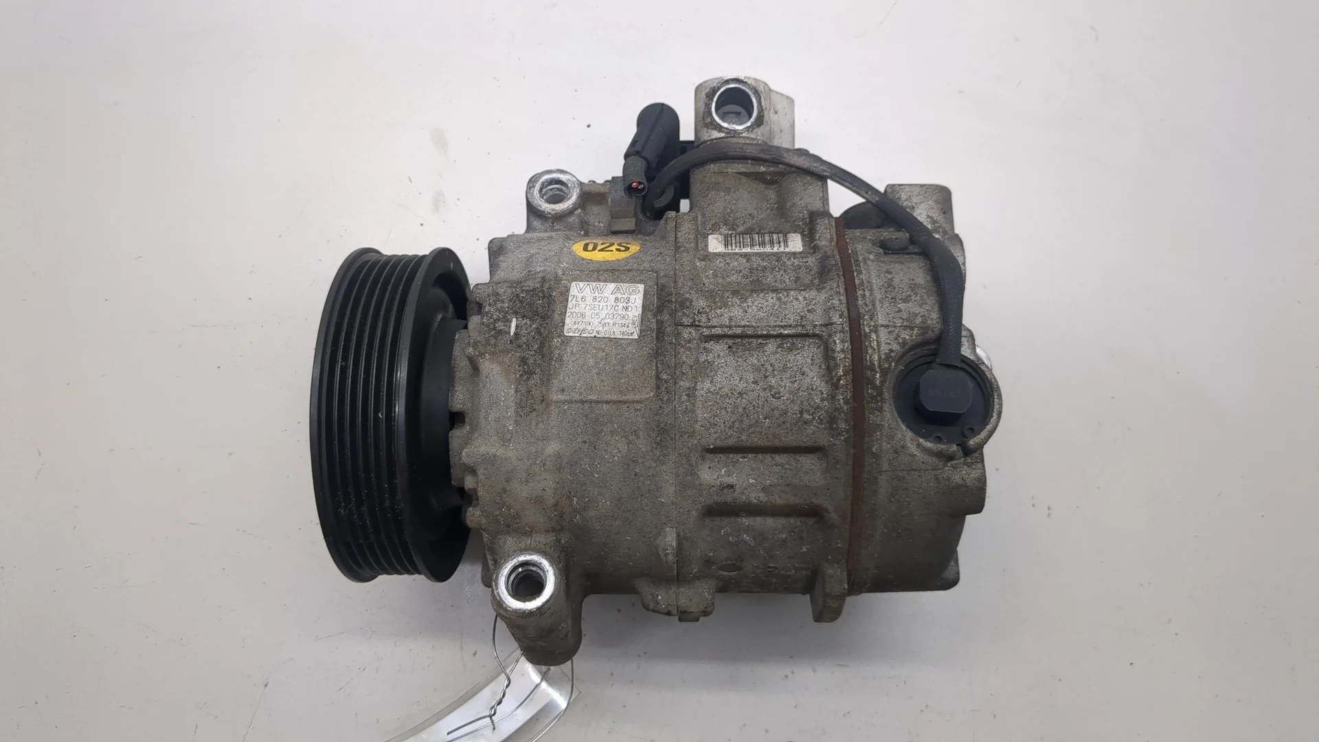 Компрессор кондиционера Volkswagen Touareg 2002-2007 КПП автомат 4х4 (АКПП) BKS Дизель 3 л TDI