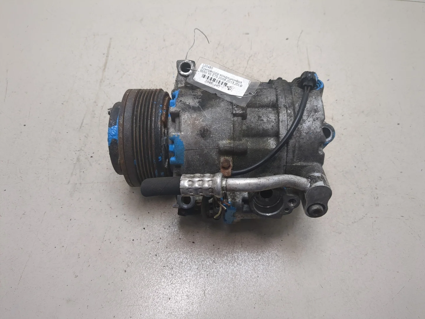 Компрессор кондиционера BMW X5 E70 2006-2013 КПП автомат 4х4 (АКПП) N52B30A, N52B30B Бензин 3 л Инжектор