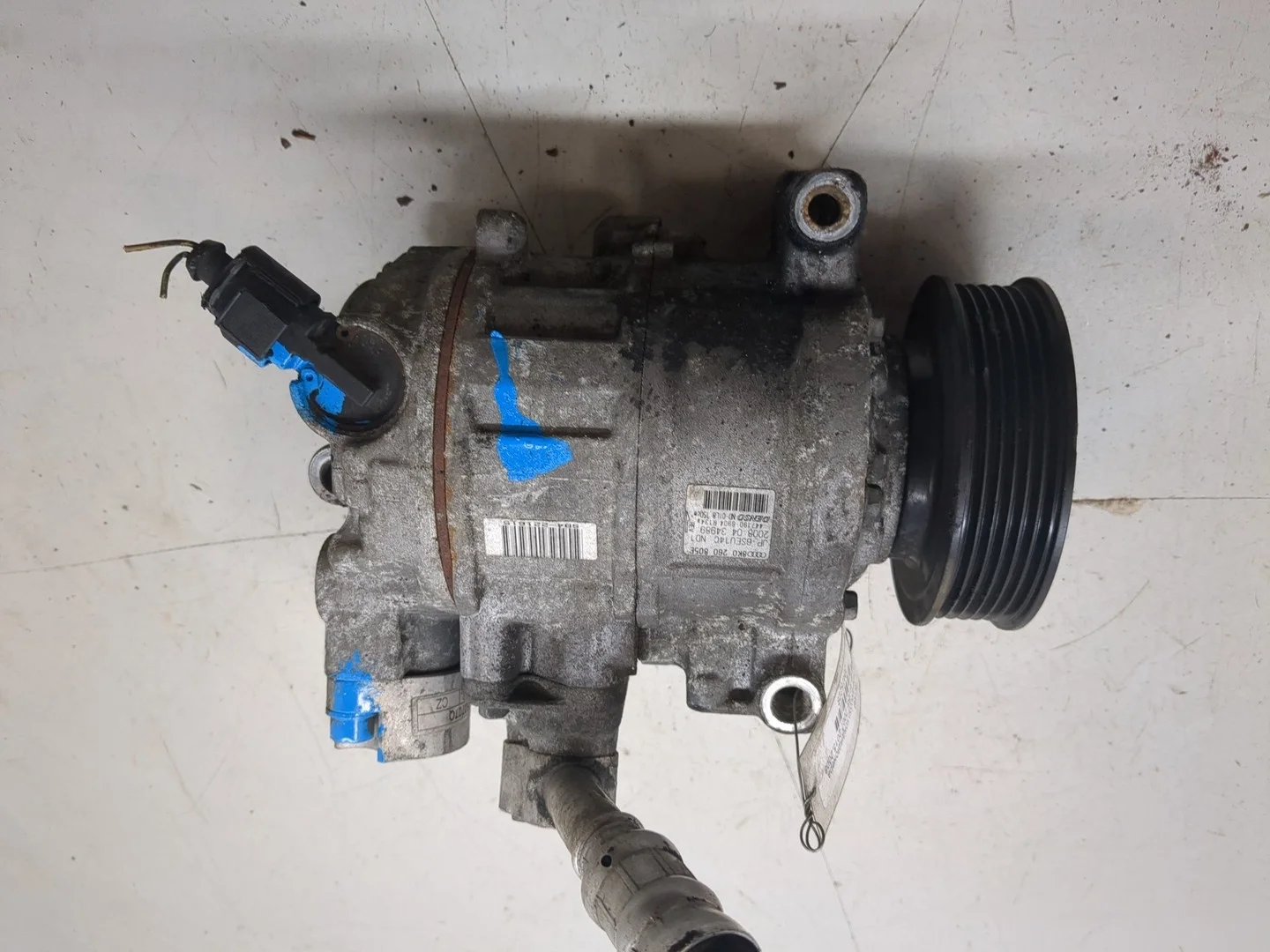 Компрессор кондиционера Audi A4 (B8) 2007-2015 КПП автомат (АКПП) CAGB Дизель 2 л TDI