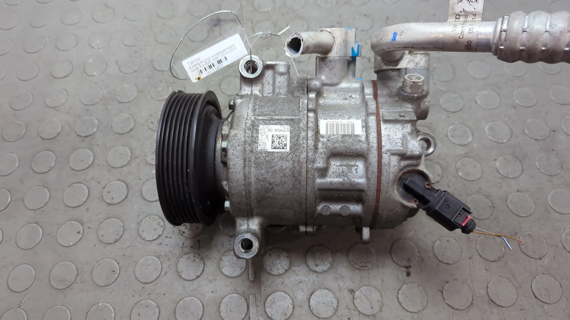 Компрессор кондиционера Audi A4 (B8) 2007-2015 КПП 6-ст.мех.(МКПП) CJEB Бензин 1.8 л TFSI