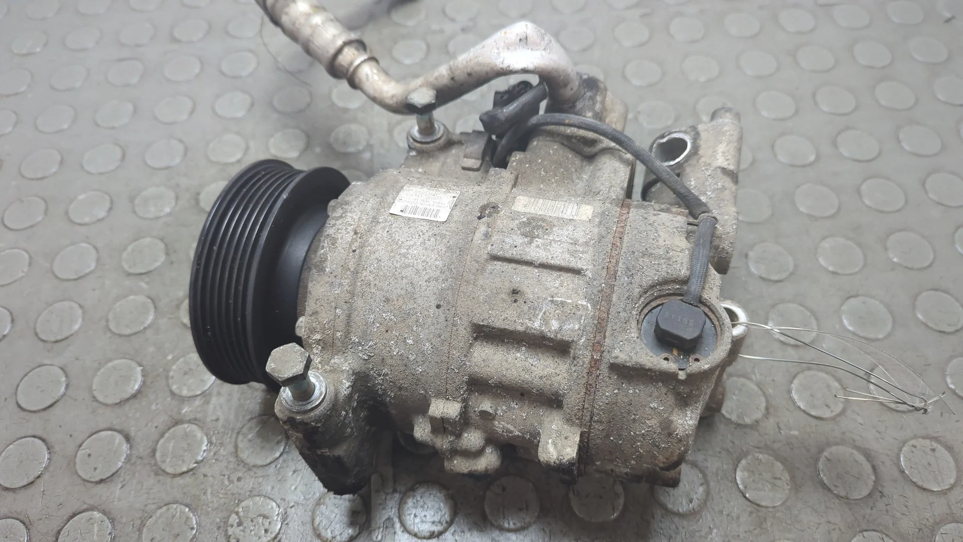 Компрессор кондиционера Audi A6 (C6) 2004-2011 КПП автомат 4х4 (АКПП) BMK Дизель 3 л TDI