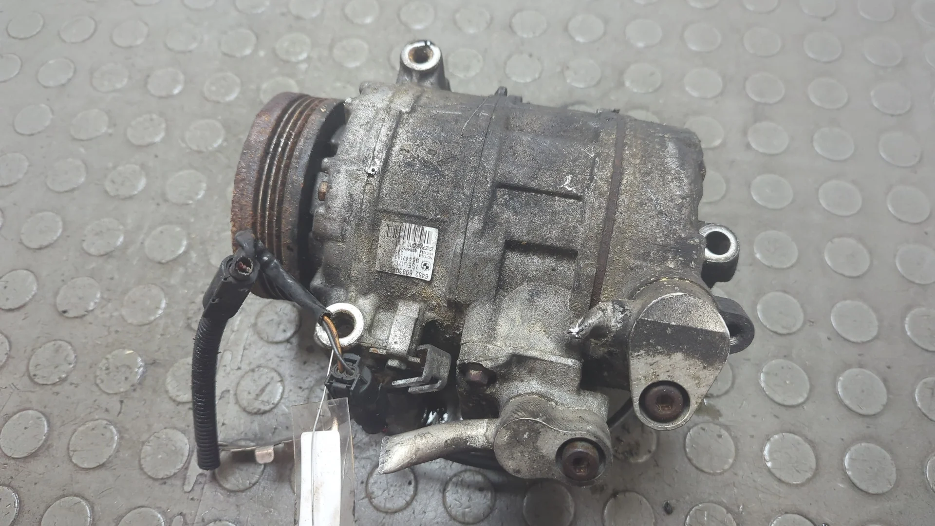 Компрессор кондиционера BMW 7 E65 2001-2008 КПП автомат (АКПП) 306D3 Дизель 3 л Турбо