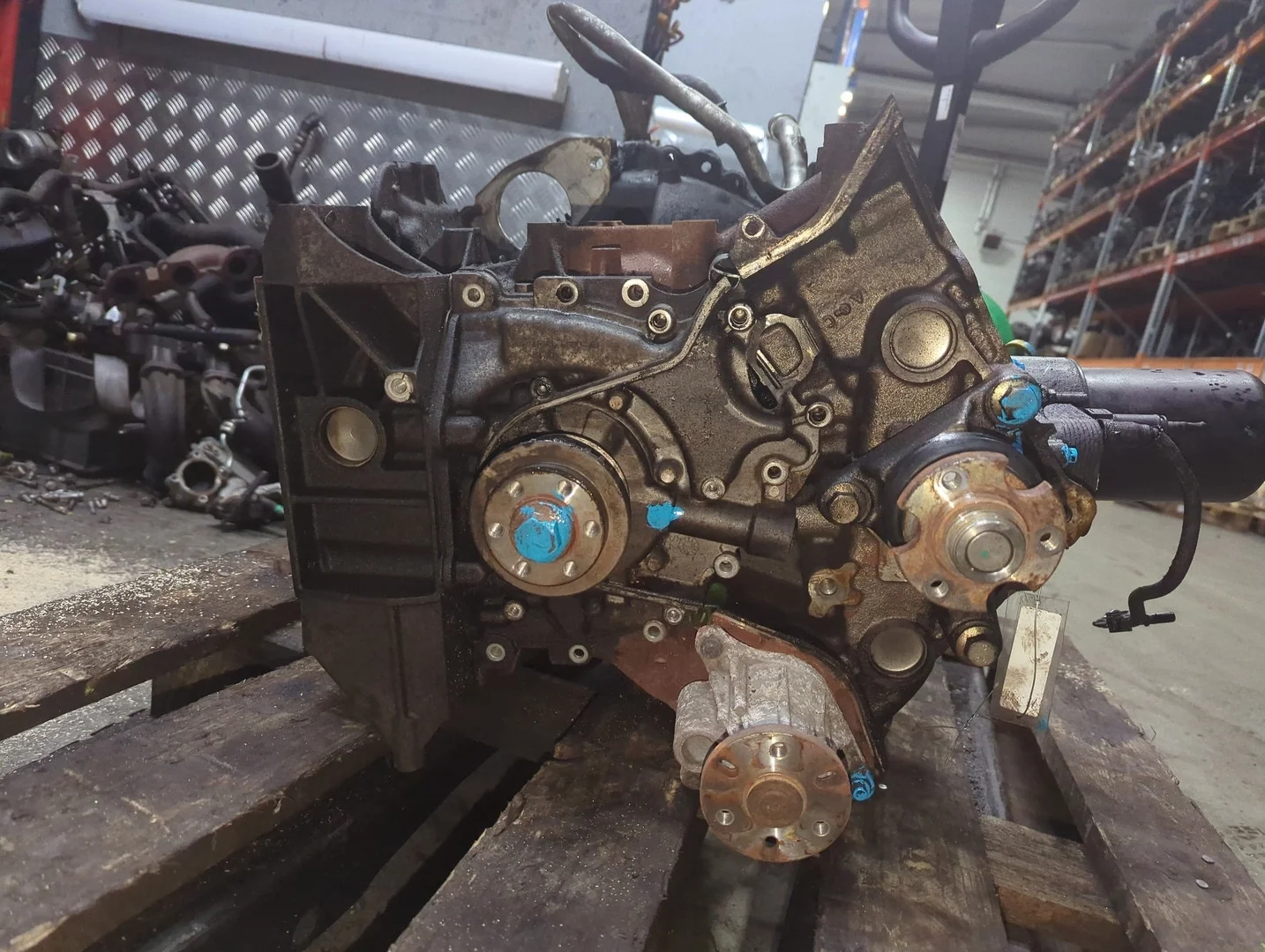 Блок цилиндров (Шорт блок) Land Rover Range Rover Sport 2005-2013 КПП автомат 4х4 (АКПП) 276DT Дизель 2.7 л Турбо