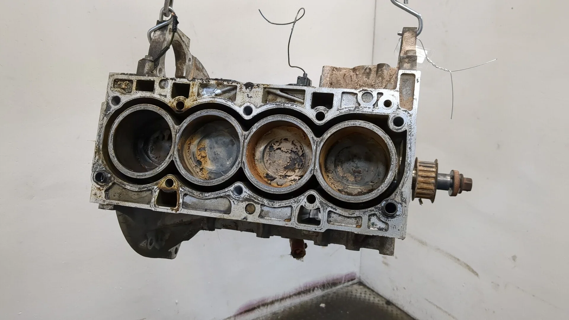 Блок цилиндров (Шорт блок) Ford Focus 3 2011-2015 КПП 6-ст.мех.(МКПП) JTDA, JTDB Бензин 1.6 л EcoBoost