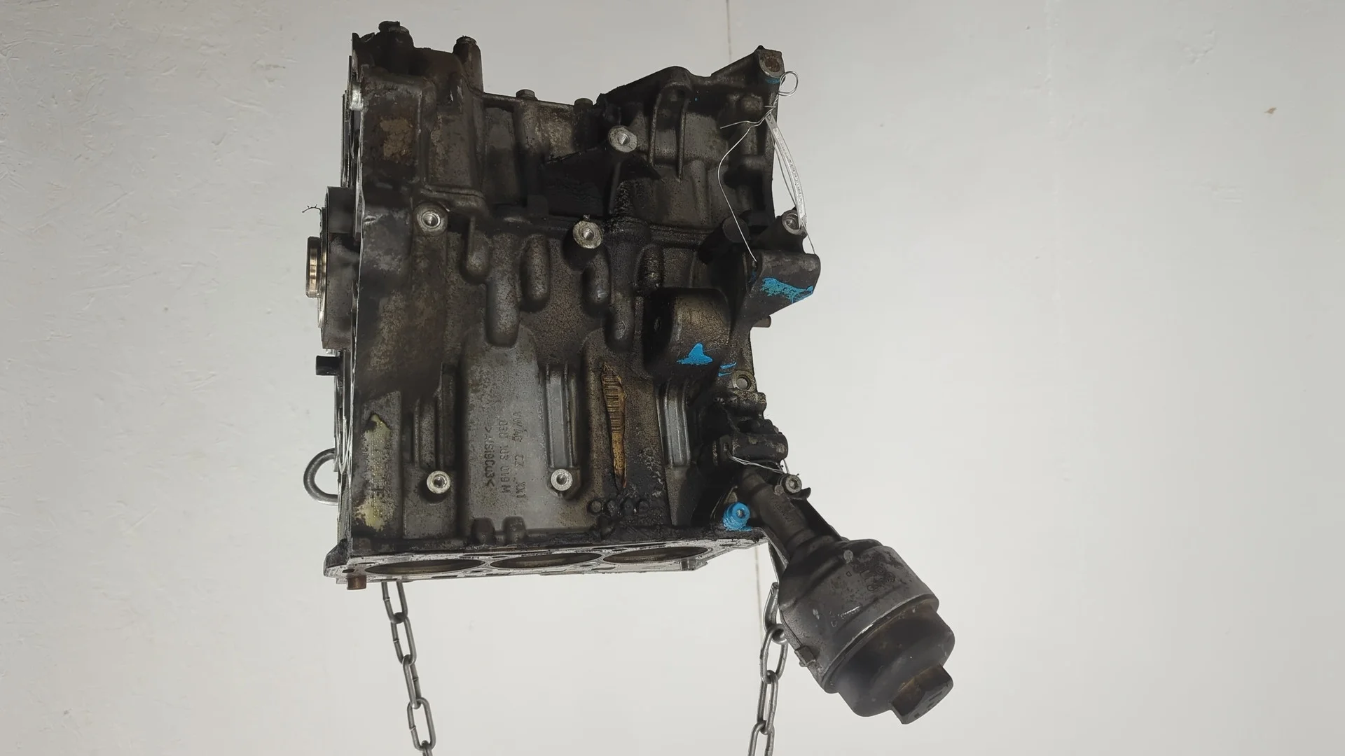 Блок цилиндров (Шорт блок) Volkswagen Polo 2009-2014 КПП 5-ст.мех.(МКПП) CGPA Бензин 1.2 л Инжектор