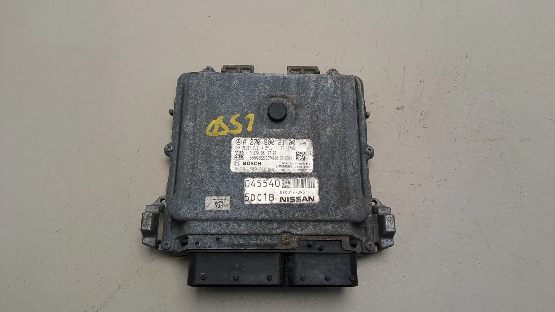 Блок управления двигателем Infiniti QX30 2016-2019 КПП-робот 4х4 (РКПП) M 270.920 Бензин 2 л Турбо-инжектор