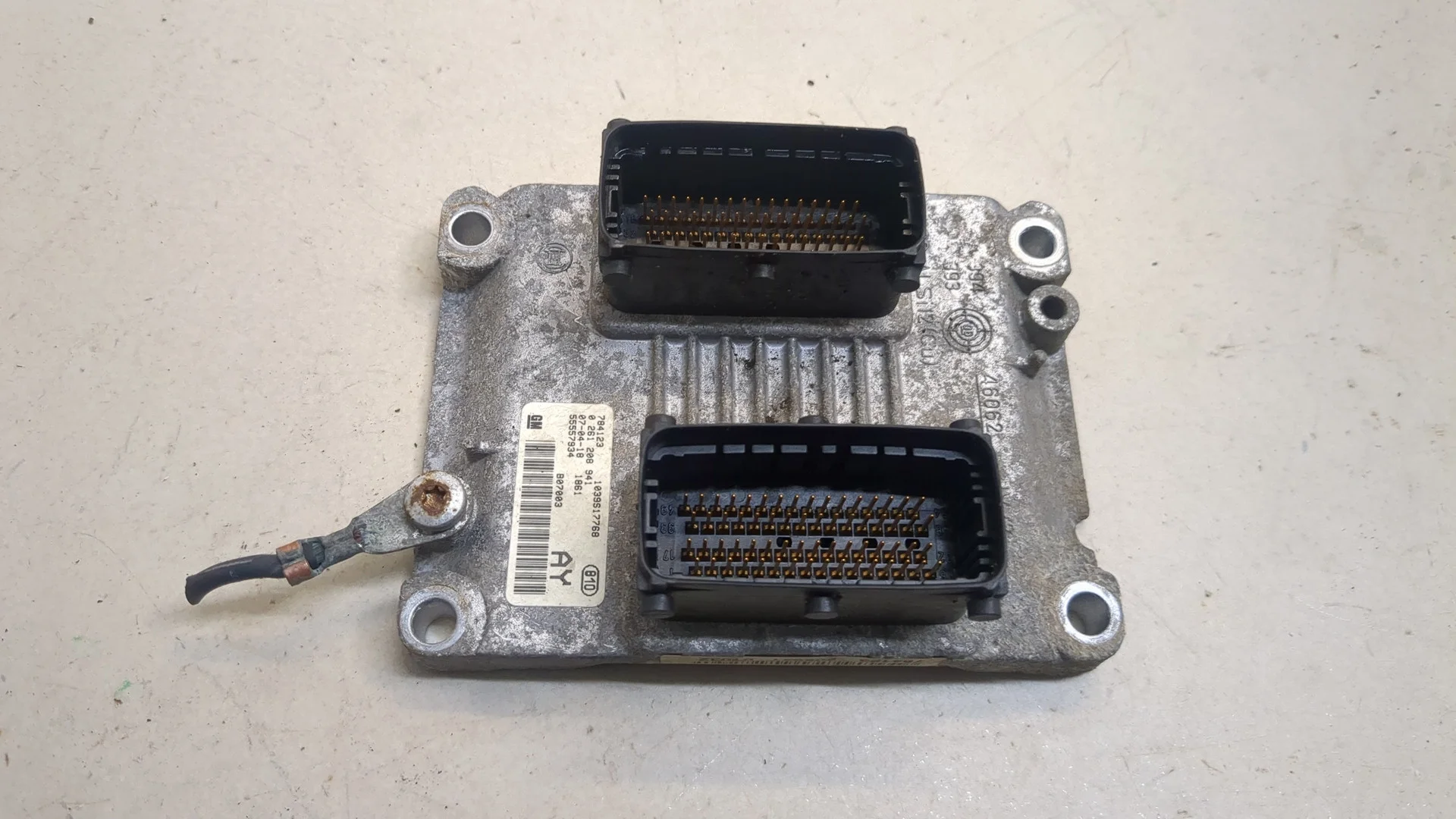 Блок управления двигателем Opel Corsa D 2006-2014 КПП 5-ст.мех.(МКПП) Z14XEP Бензин 1.4 л Инжектор