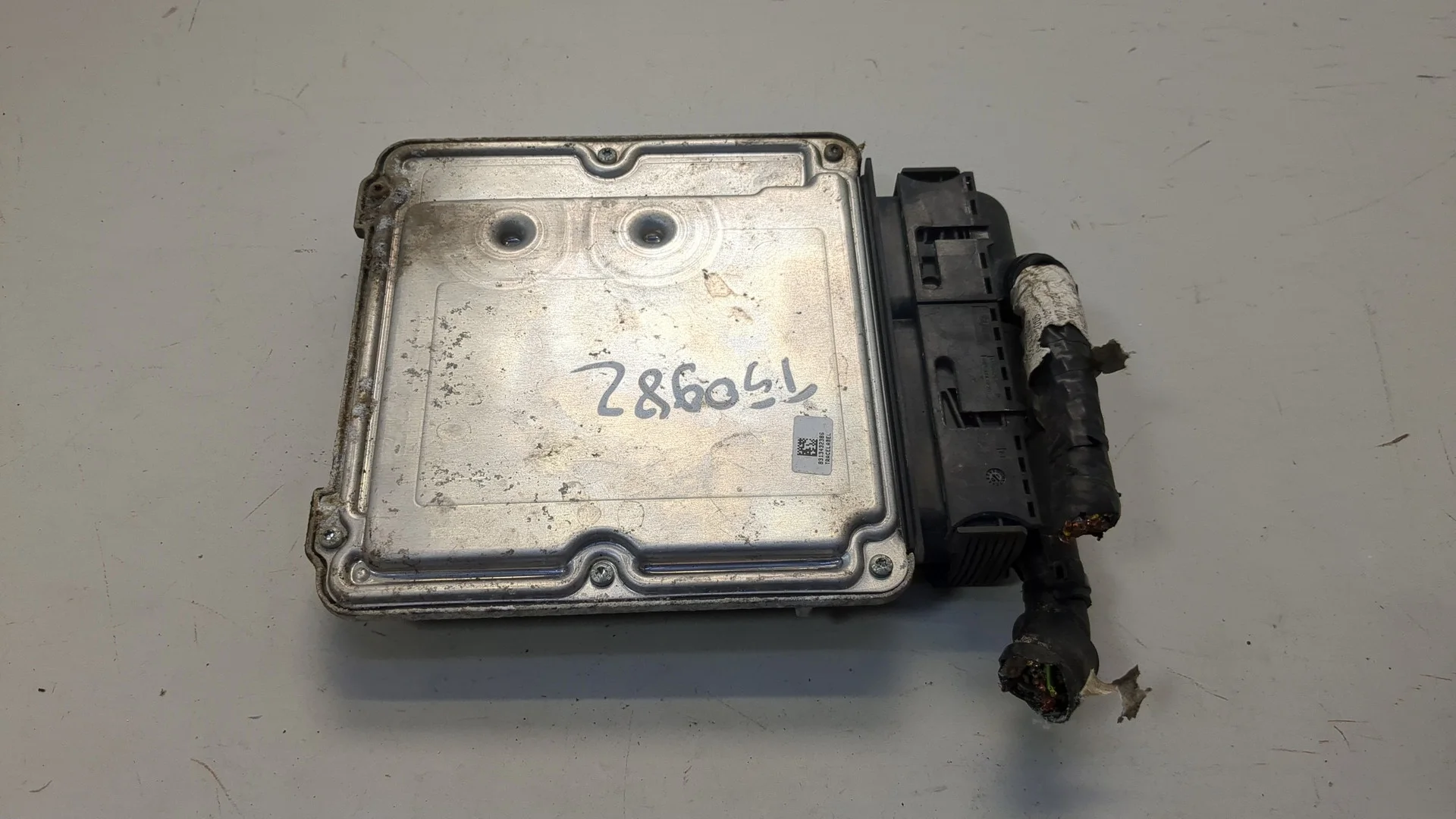 Блок управления двигателем Volkswagen Touareg 2006-2010 КПП автомат 4х4 (АКПП) BKS Дизель 3 л TDI