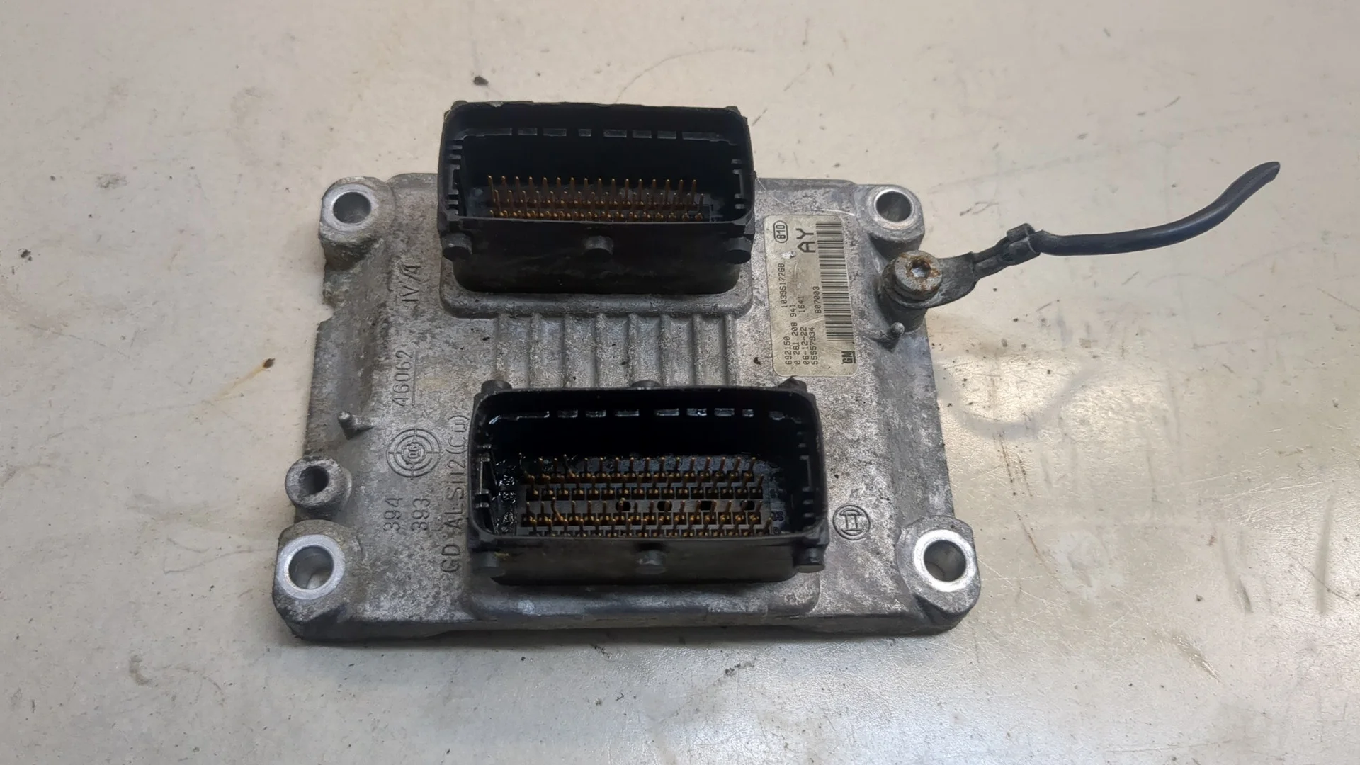 Блок управления двигателем Opel Corsa D 2006-2014 КПП 5-ст.мех.(МКПП) Z12XEP Бензин 1.2 л Инжектор