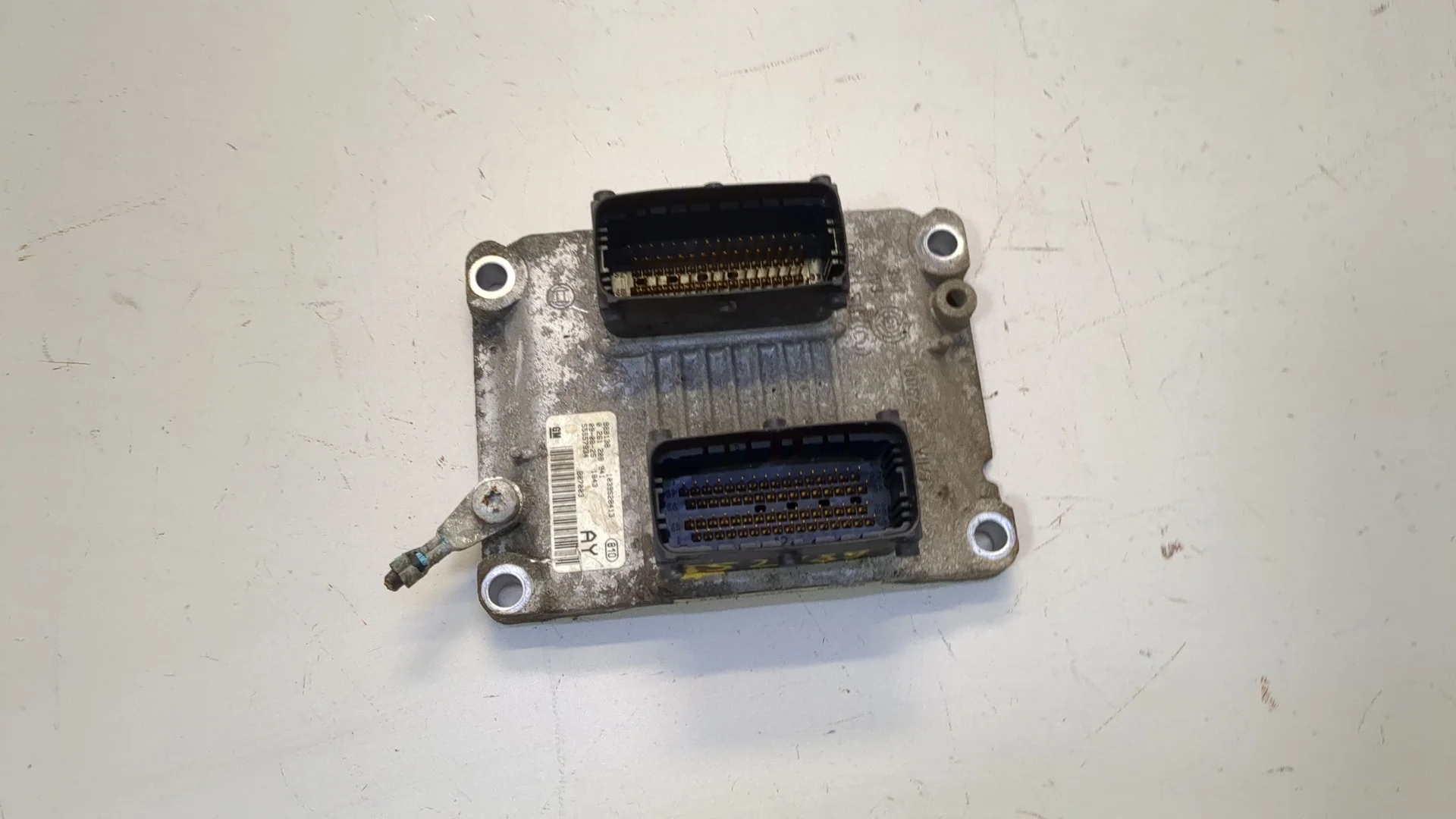 Блок управления двигателем Opel Corsa D 2006-2014 КПП 5-ст.мех.(МКПП) Z14XEP Бензин 1.4 л Инжектор