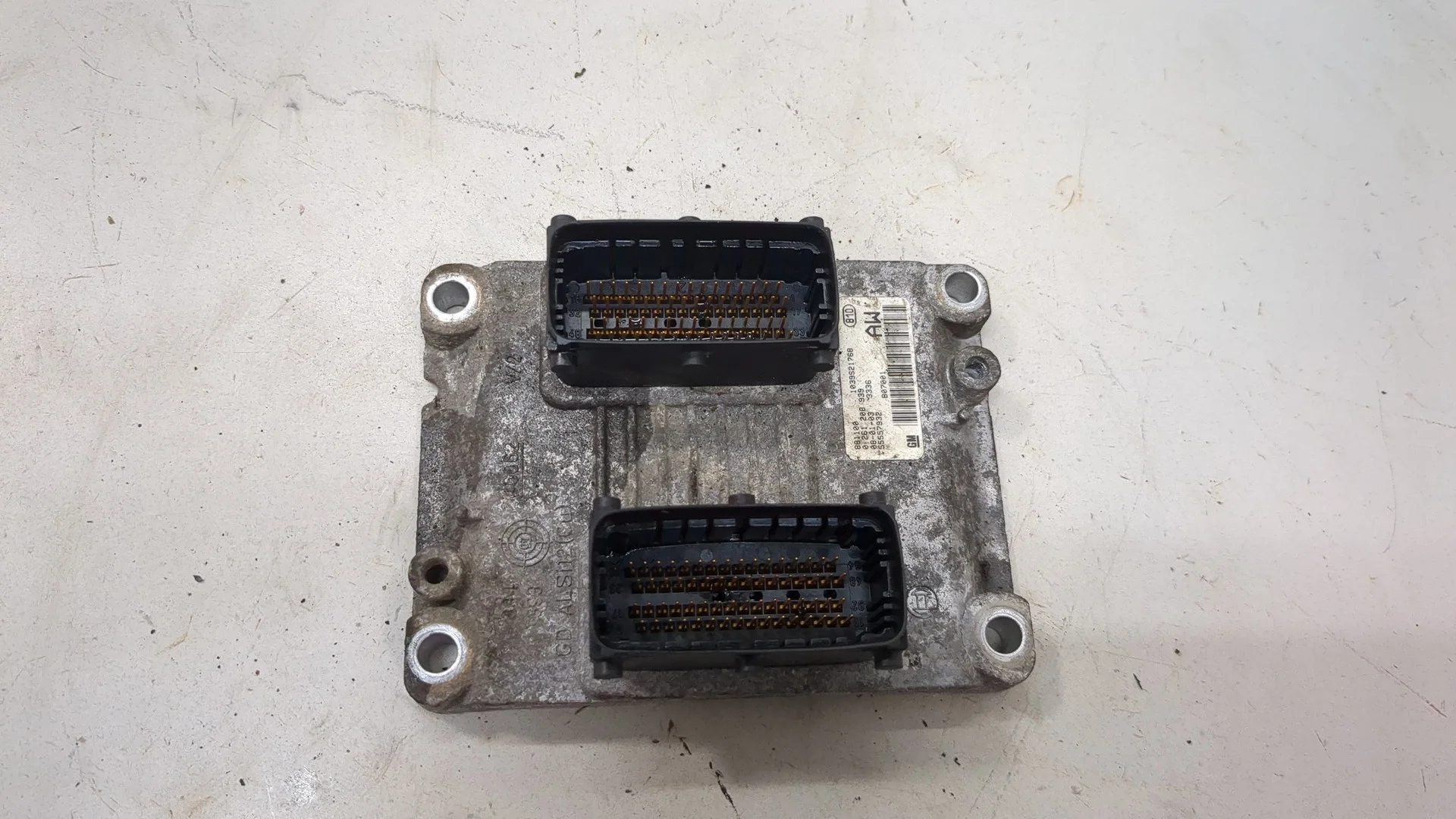 Блок управления двигателем Opel Corsa D 2006-2014 КПП 5-ст.мех.(МКПП) Z10XEP Бензин 1 л Инжектор