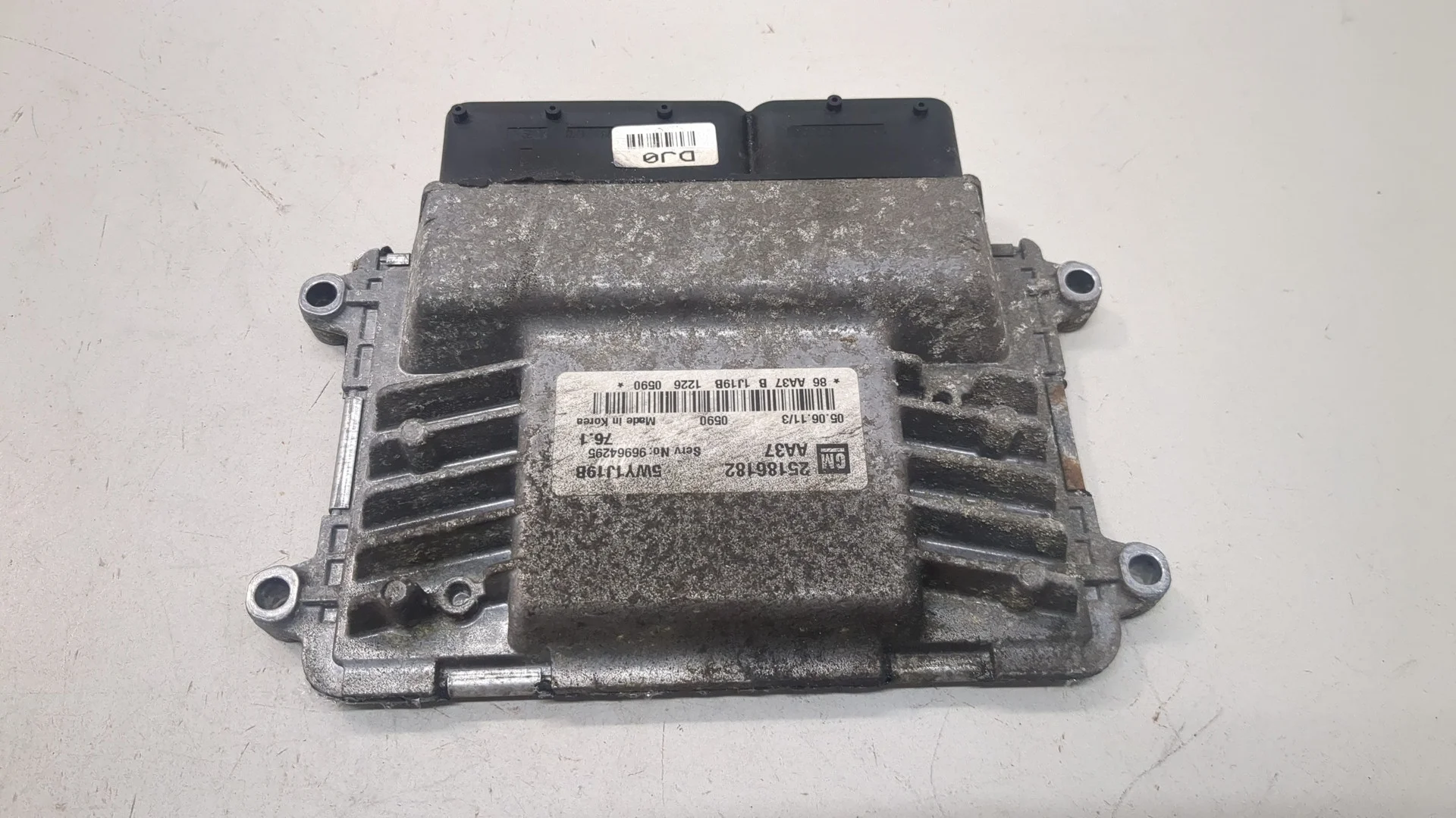 Блок управления двигателем Chevrolet Cruze 2009-2015 КПП 5-ст.мех.(МКПП) F18D4 Бензин 1.8 л Инжектор