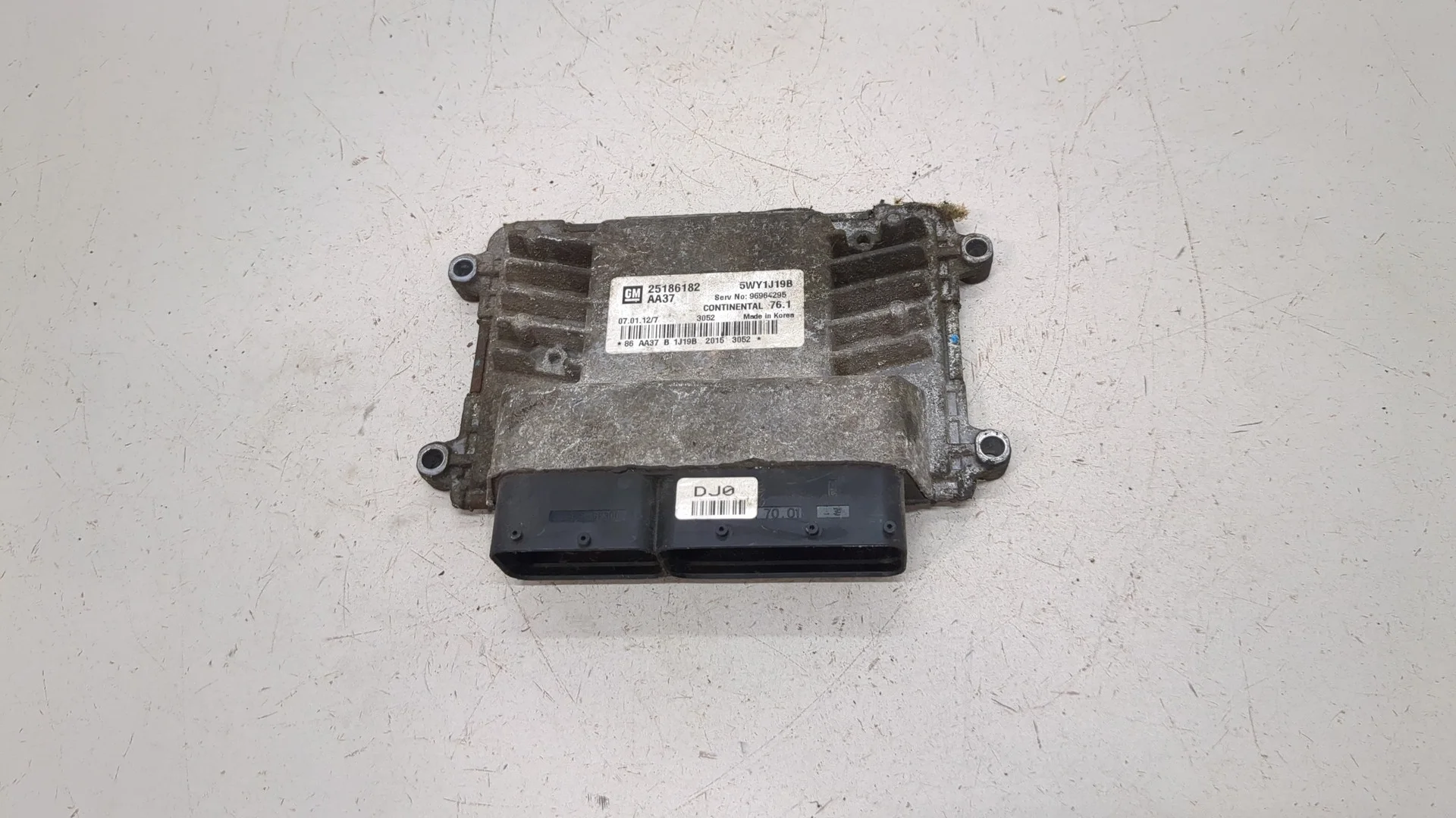 Блок управления двигателем Chevrolet Cruze 2009-2015 КПП 5-ст.мех.(МКПП) F16D4 Бензин 1.6 л Инжектор