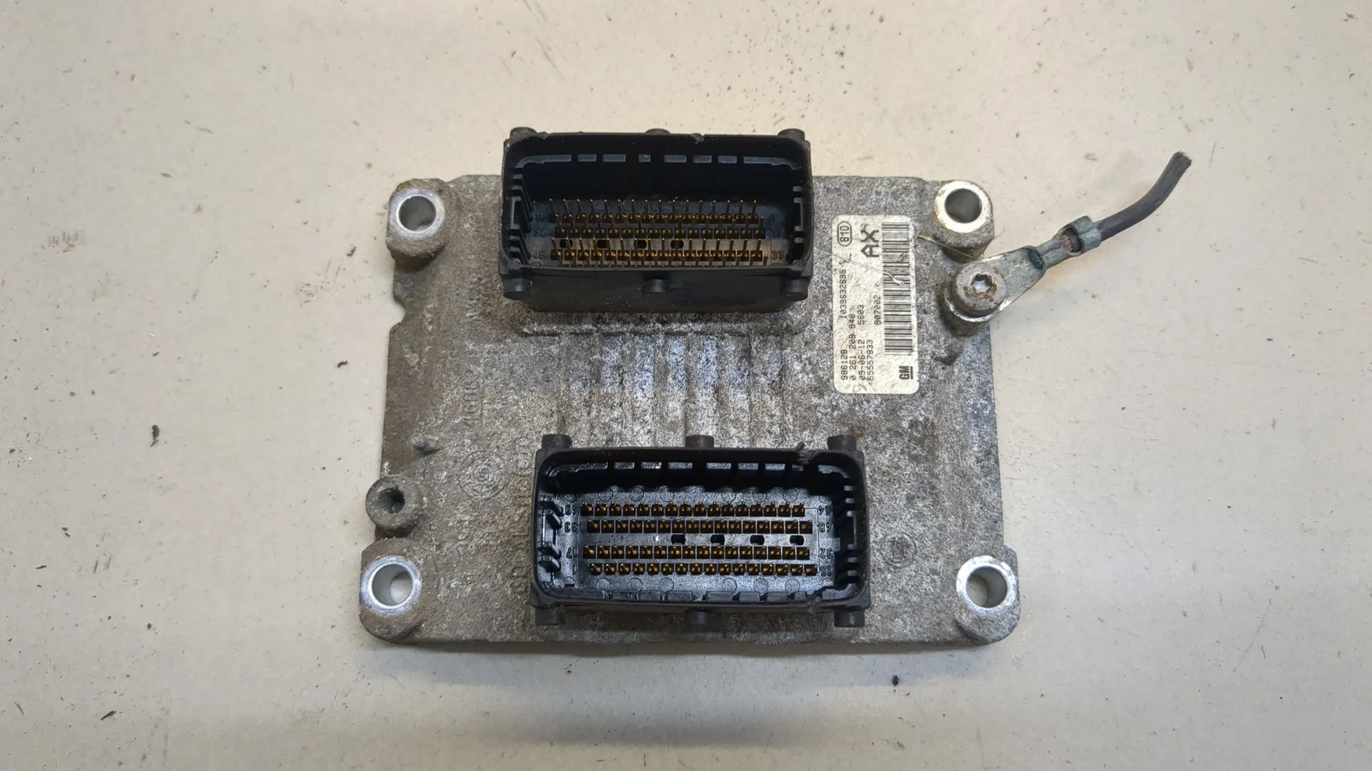 Блок управления двигателем Opel Corsa D 2006-2014 КПП 5-ст.мех.(МКПП) Z12XEP Бензин 1.2 л Инжектор