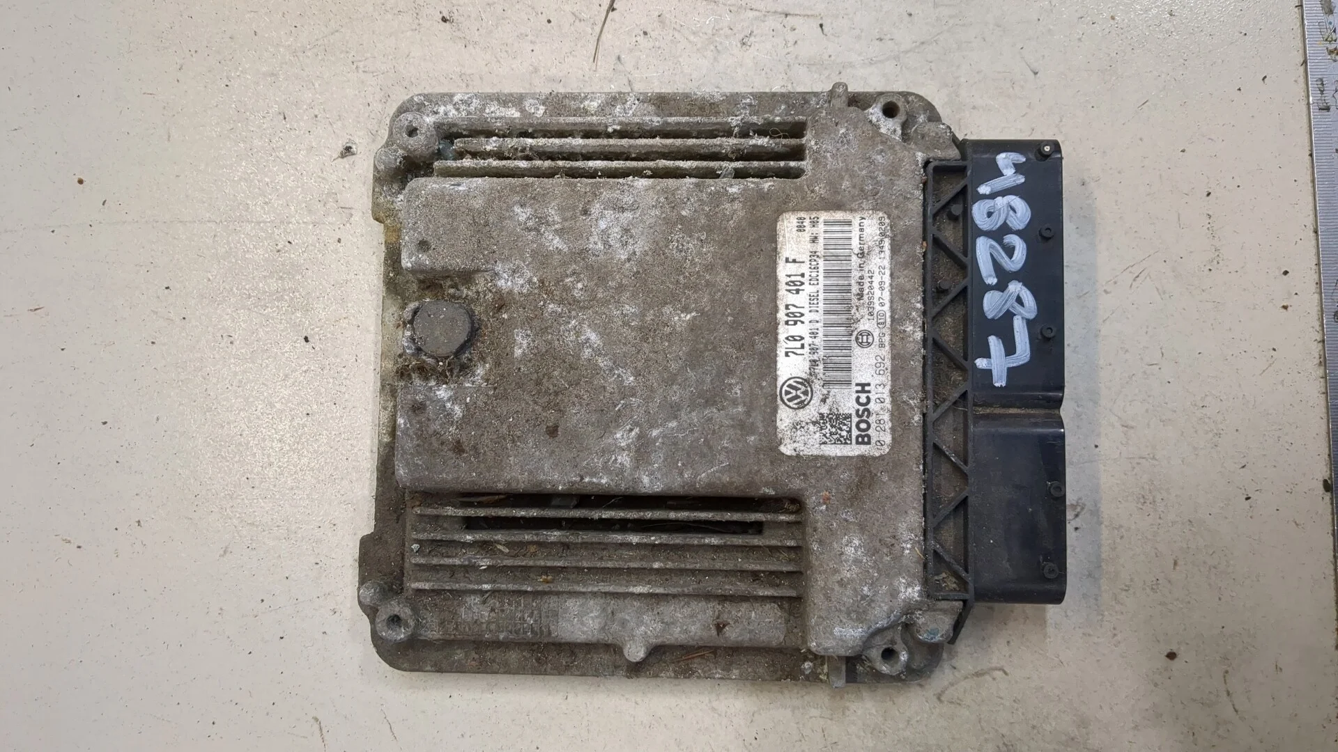 Блок управления двигателем Volkswagen Touareg 2006-2010 КПП автомат 4х4 (АКПП) BKS Дизель 3 л TDI