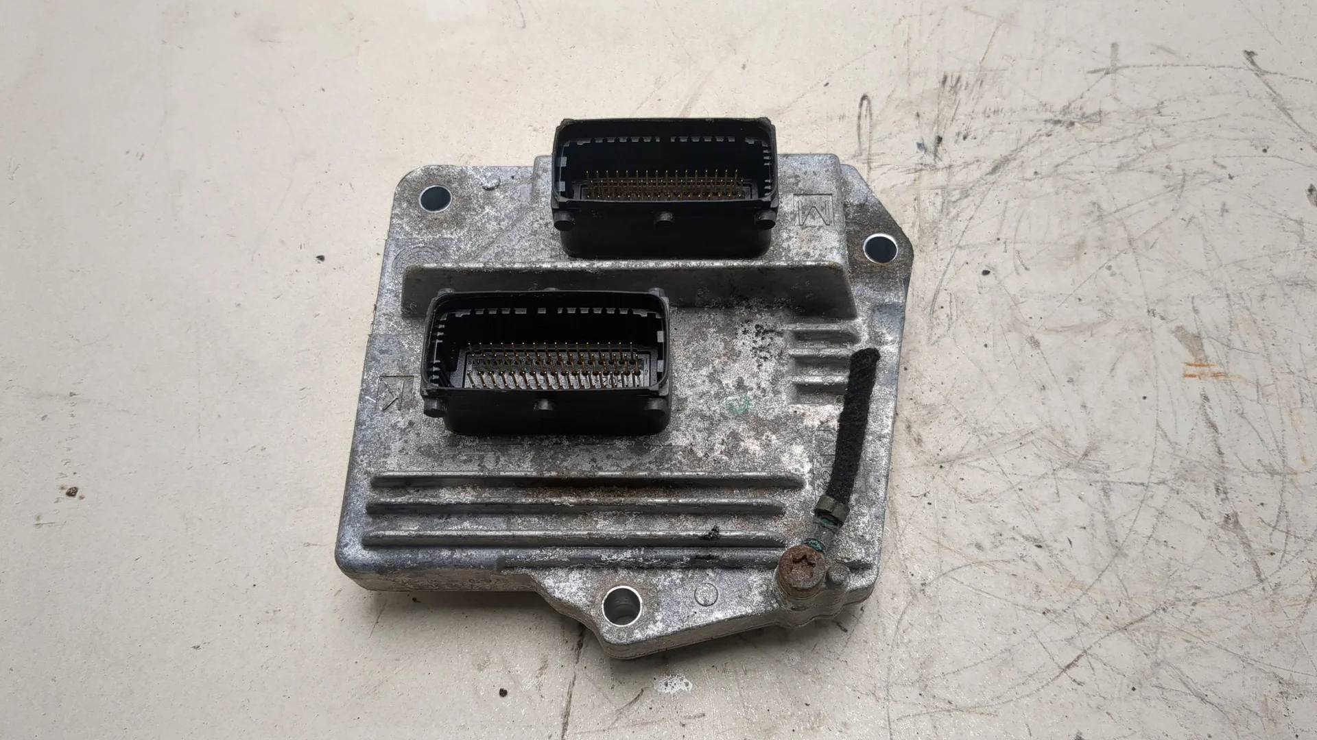 Блок управления двигателем Opel Meriva 2003-2010 КПП 5-ст.мех.(МКПП) Z16XEP Бензин 1.6 л Инжектор