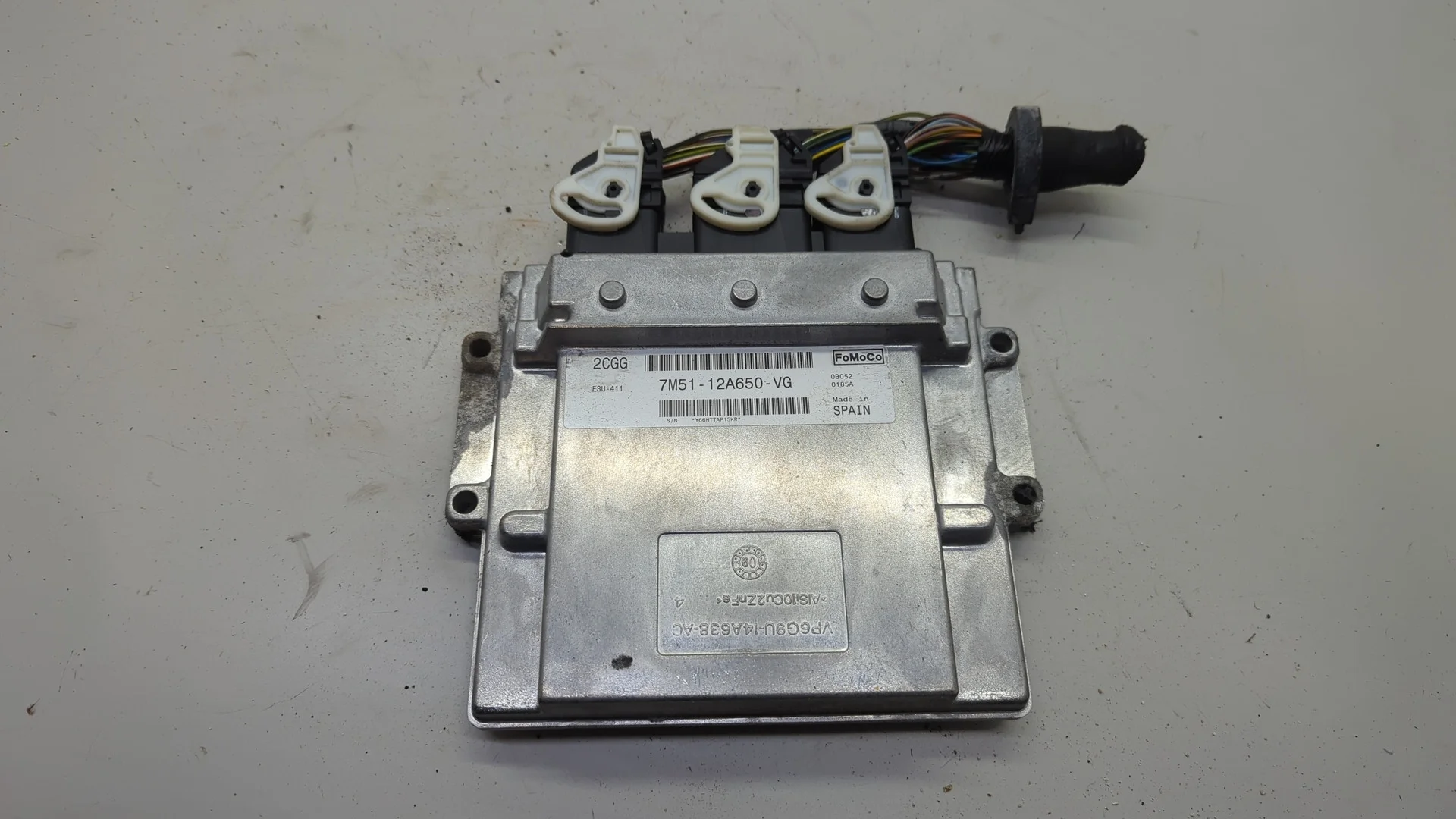 Блок управления двигателем Ford Focus 2 2008-2011 КПП 5-ст.мех.(МКПП) QQDB Бензин 1.8 л Инжектор