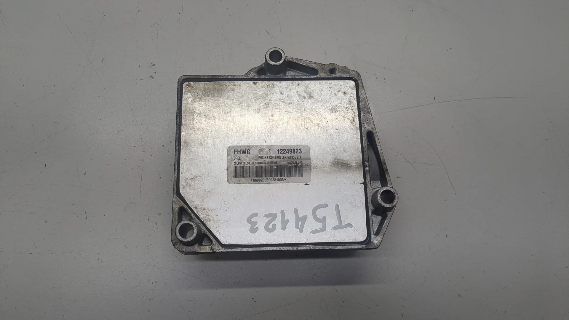 Блок управления двигателем Opel Meriva 2003-2010 КПП 5-ст.мех.(МКПП) Z16XEP Бензин 1.6 л Инжектор