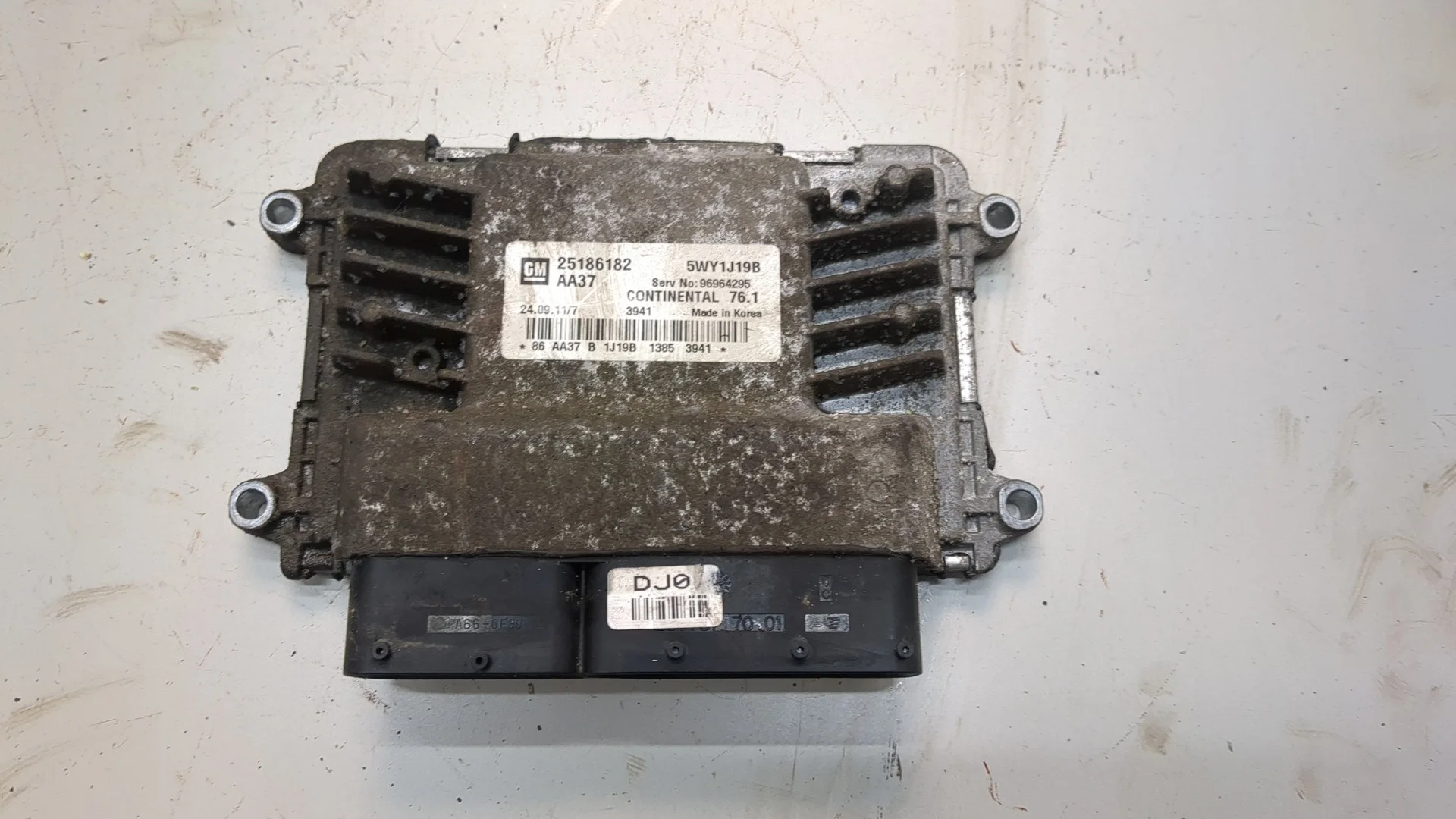 Блок управления двигателем Chevrolet Cruze 2009-2015 КПП автомат (АКПП) F16D4 Бензин 1.6 л Инжектор