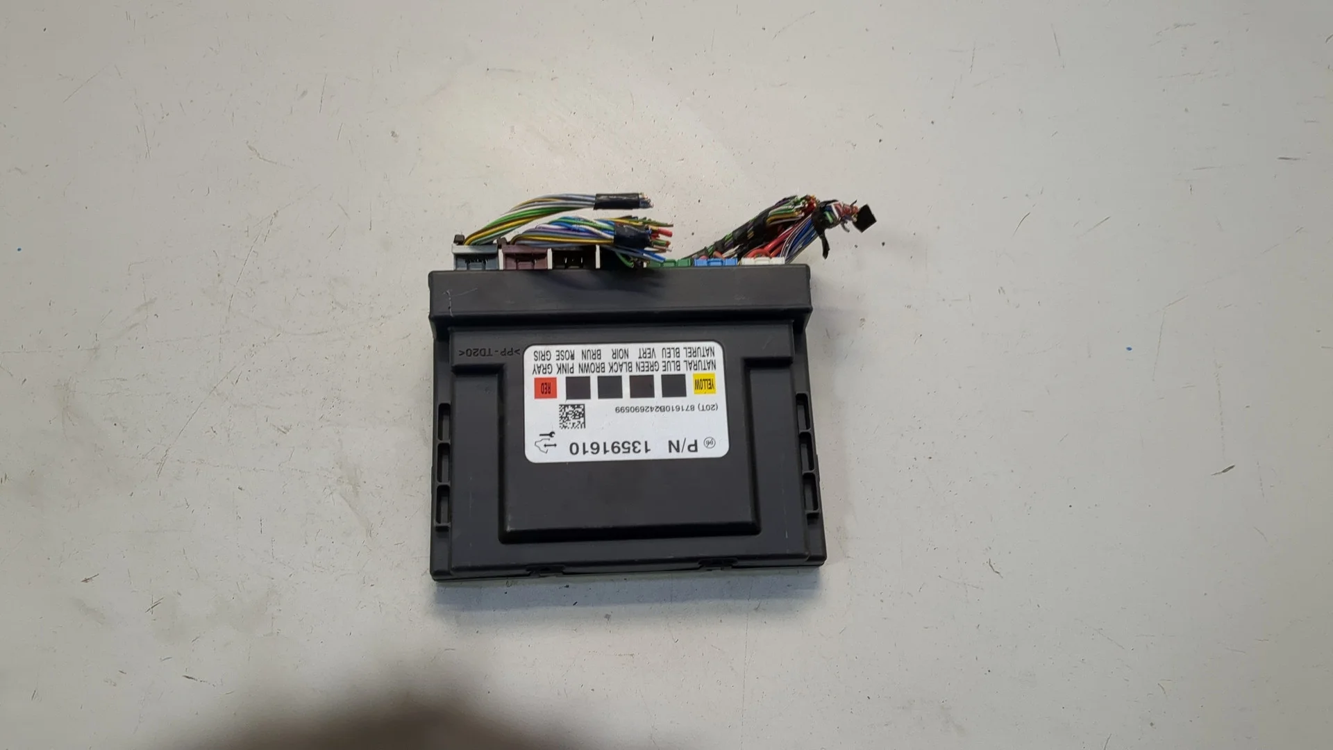 Блок комфорта Opel Zafira C 2011-2019 КПП 6-ст.мех.(МКПП) A20DTH, A20DTJ, A20DT Дизель 2 л CDTI