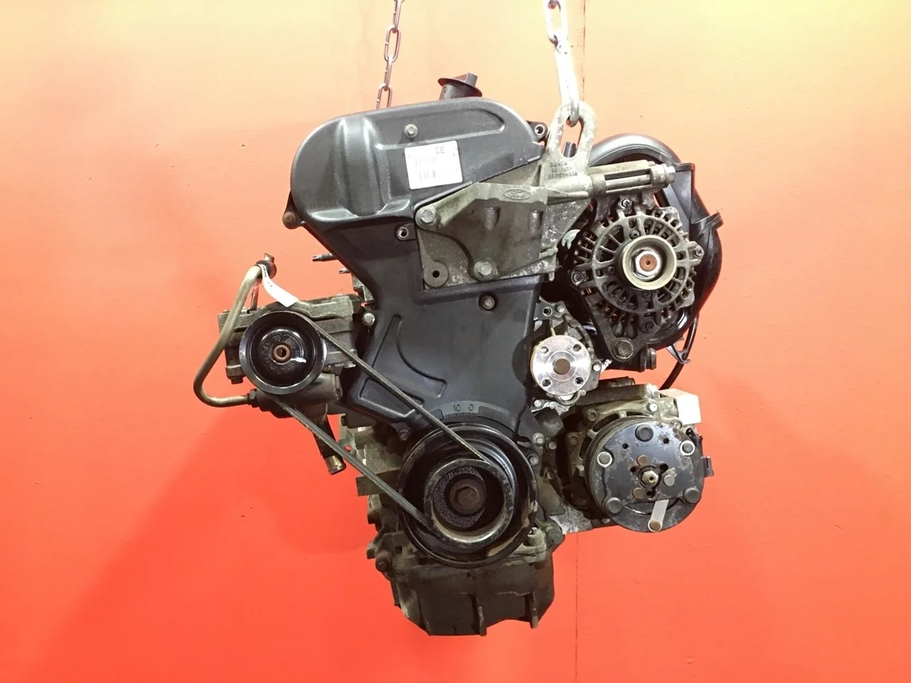 Двигатель Ford Fiesta 5 2002-2008 -дверный хэтчбэк