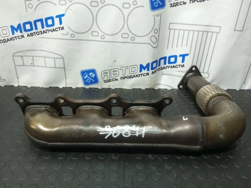 Коллектор выпускной Volkswagen Touareg 059253033BP FL CRCA 3.0D, левый