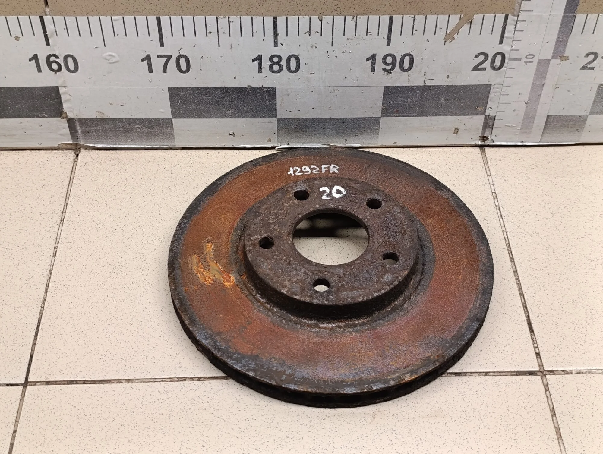 Диск тормозной передний вентилируемый Transit/Tourneo Connect 2002-2013