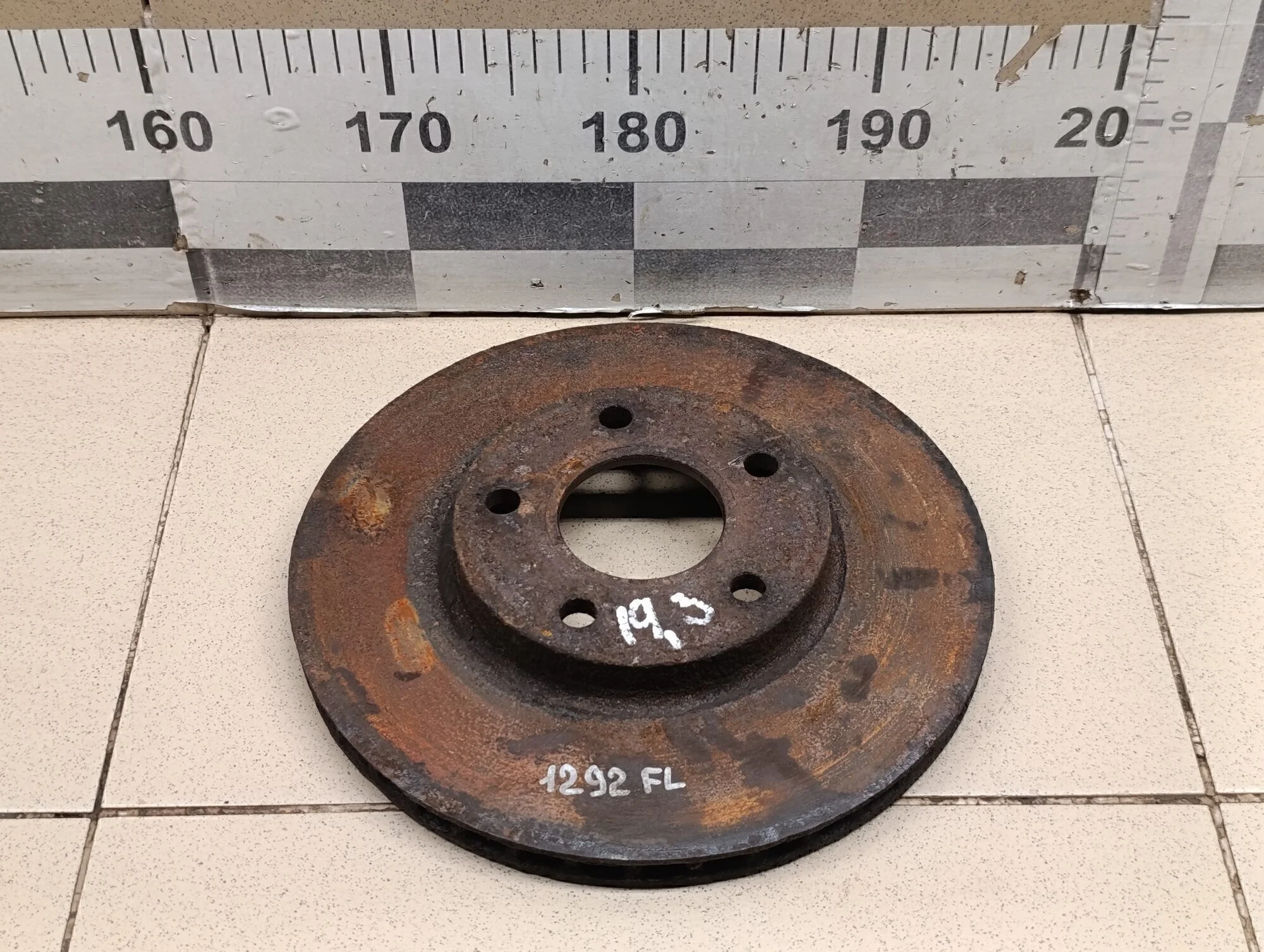 Диск тормозной передний вентилируемый Transit/Tourneo Connect 2002-2013